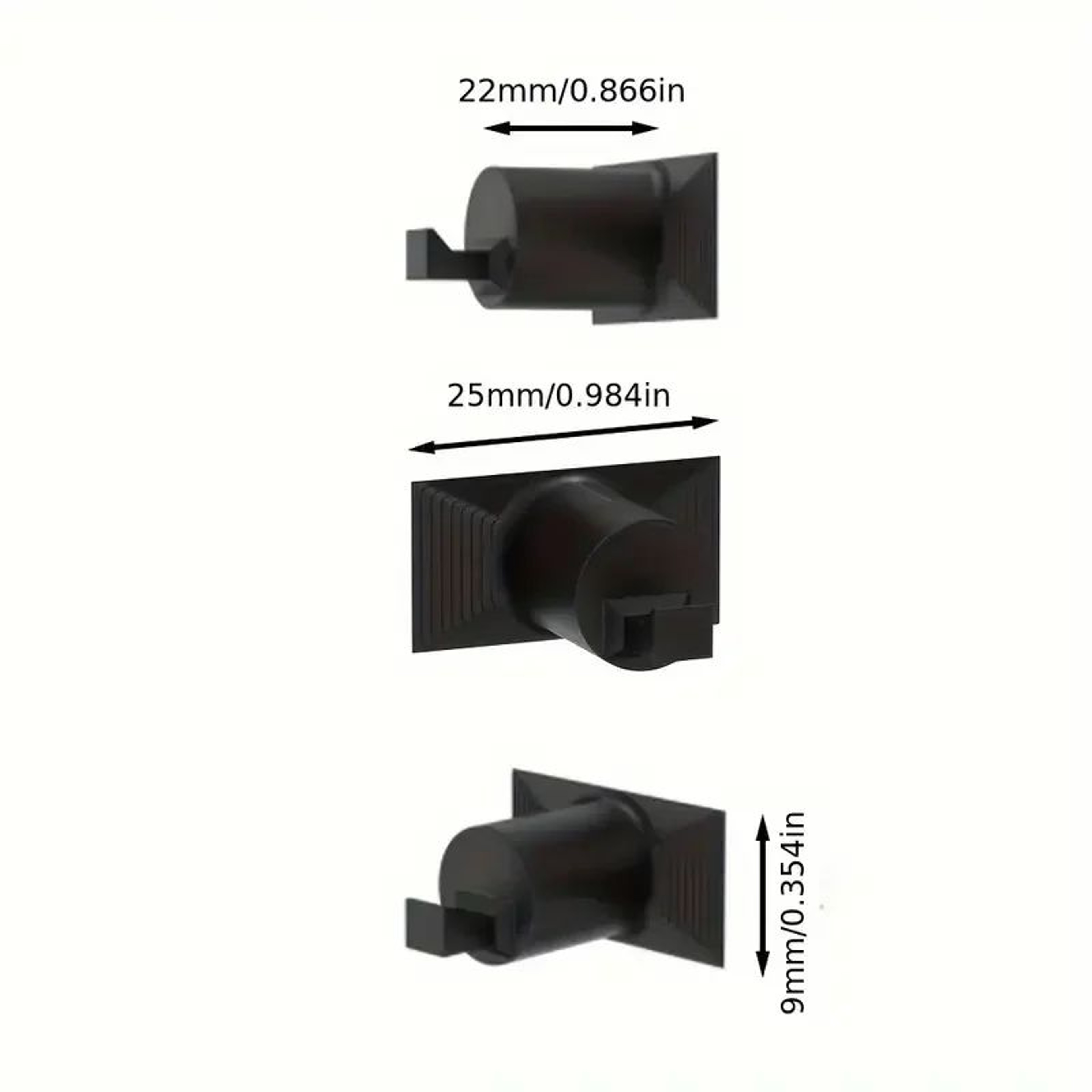 HeavyDuty NoDrill Wall Hooks For Sound Panels  Jackets 4pcs 4