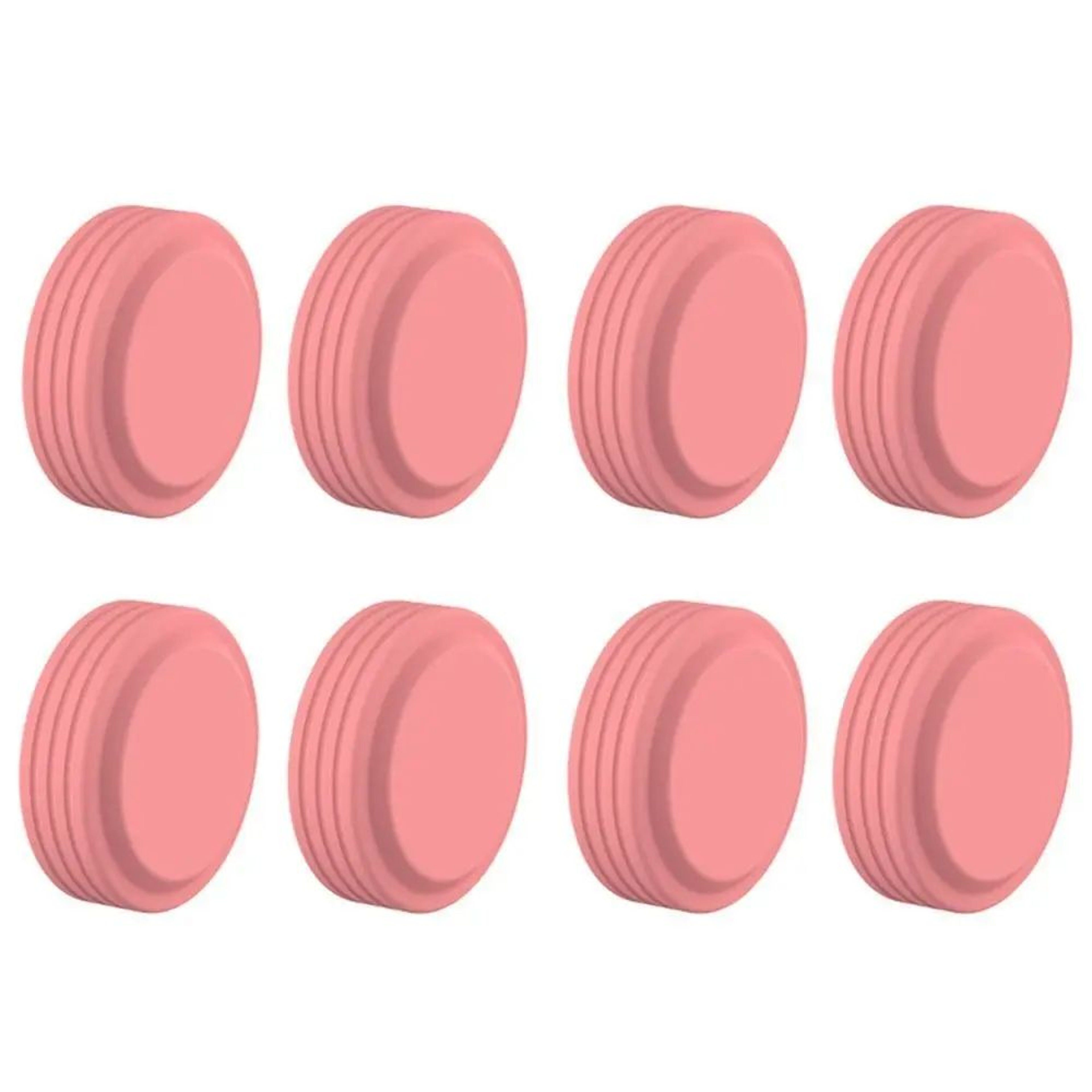 Silent Glide Silicone Luggage Wheel Covers Set 8Pack 12