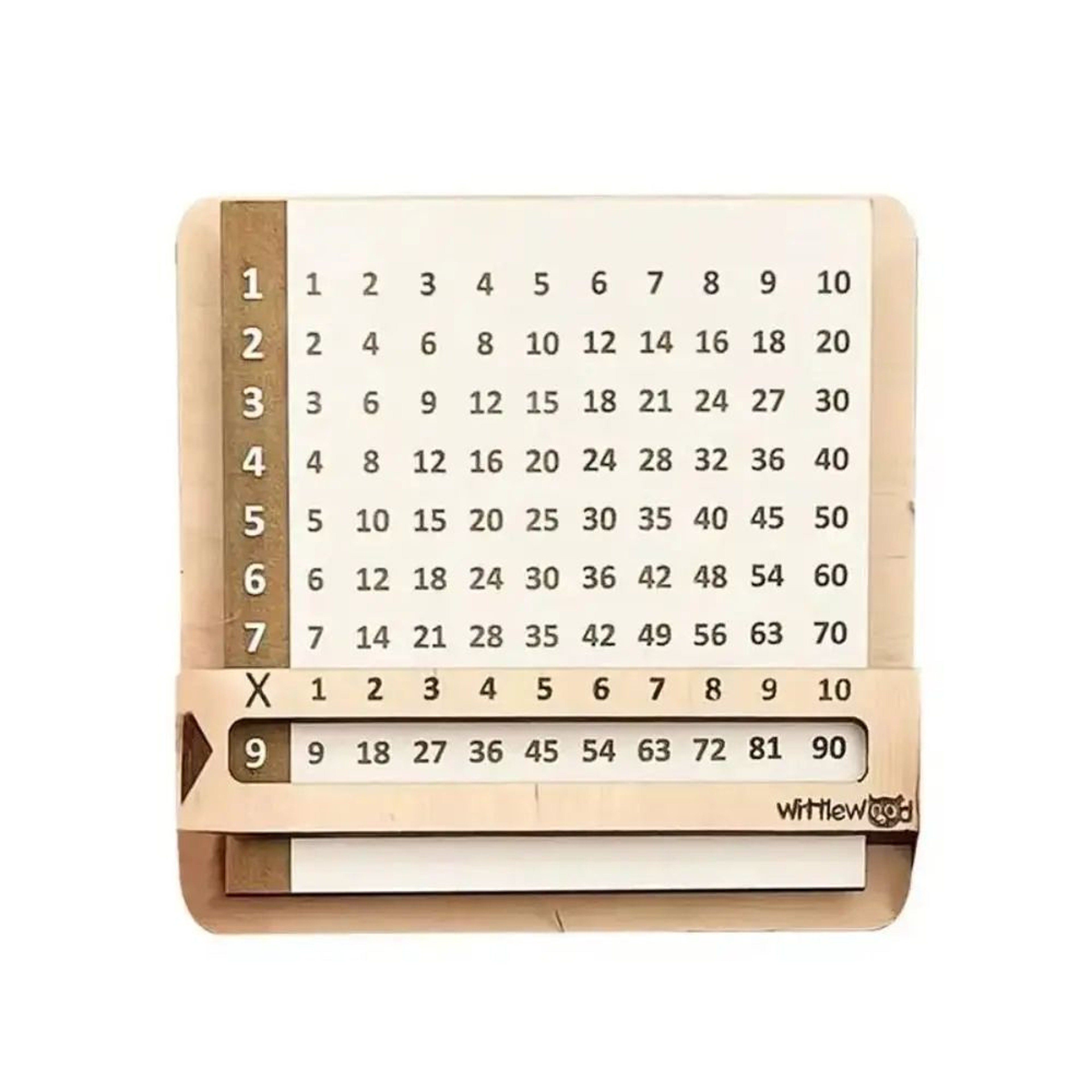 Montessori Wooden Multiplication Board  Interactive Math Learning Toy For Kids 2