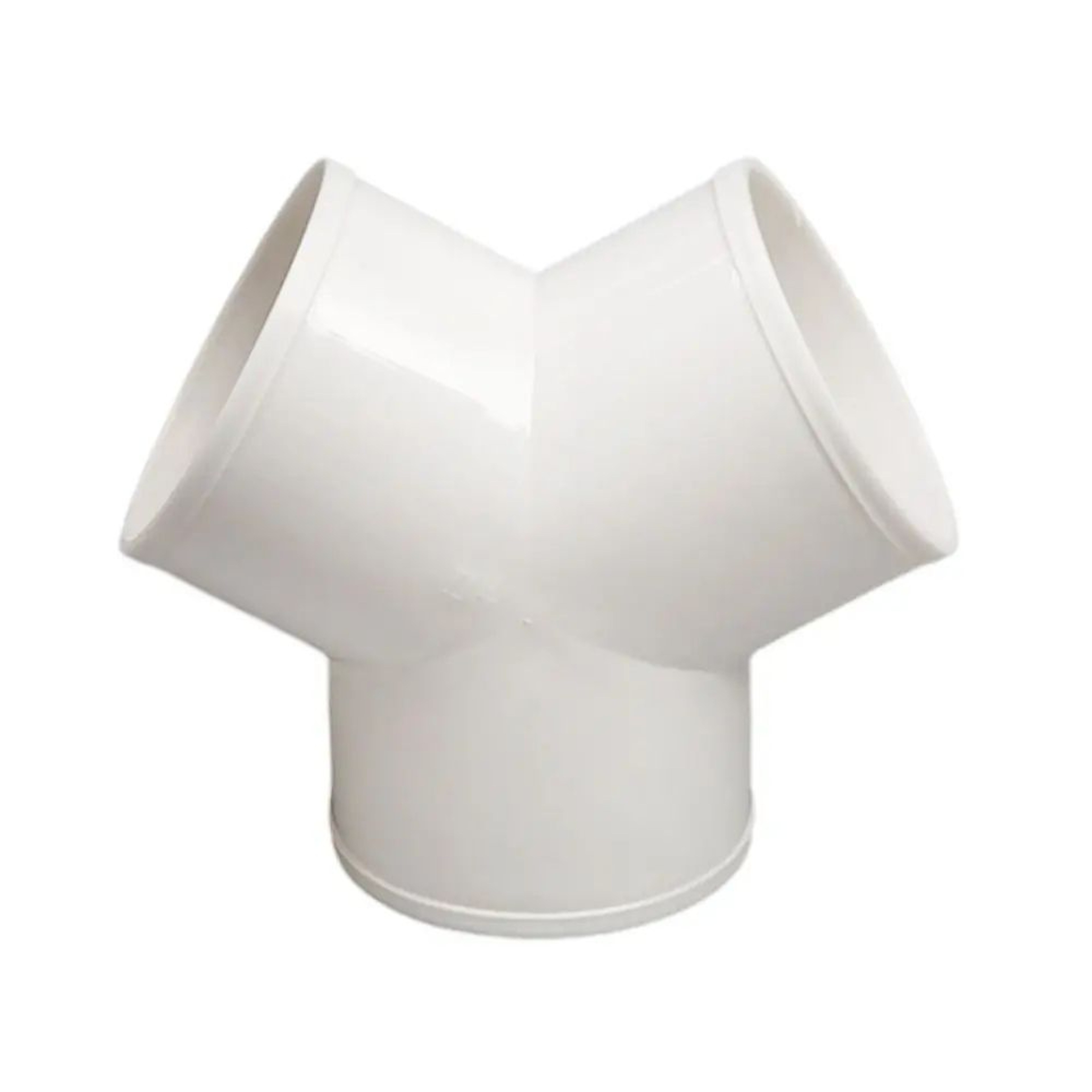 HighFlow PVC Duct Splitter Connector  3 Way Ventilation Pipe Coupler For Exhaust Systems 8