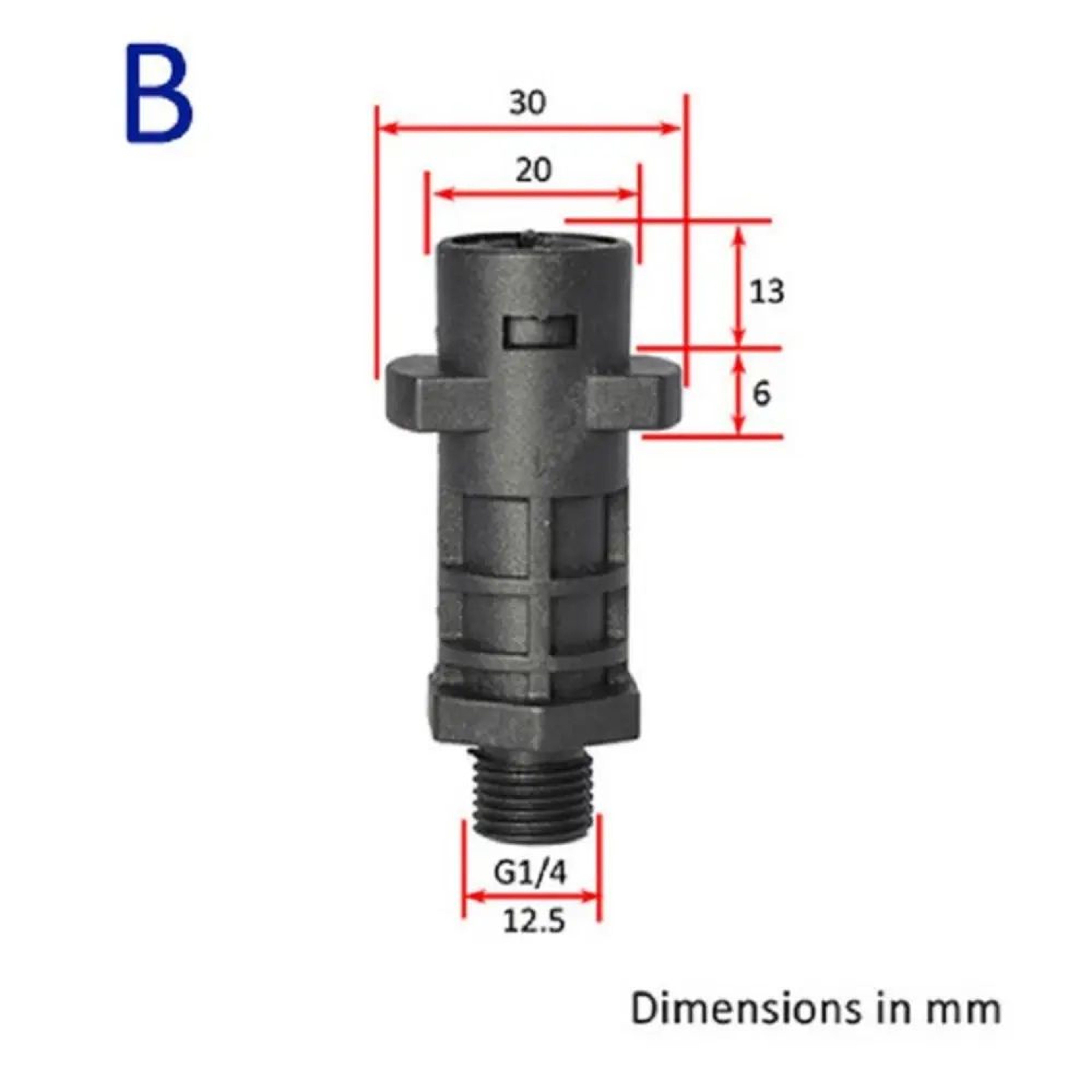 Karcher Foam Lance Adapter With Quick Connector  G14 Pressure Washer Foam Cannon Fitting 3