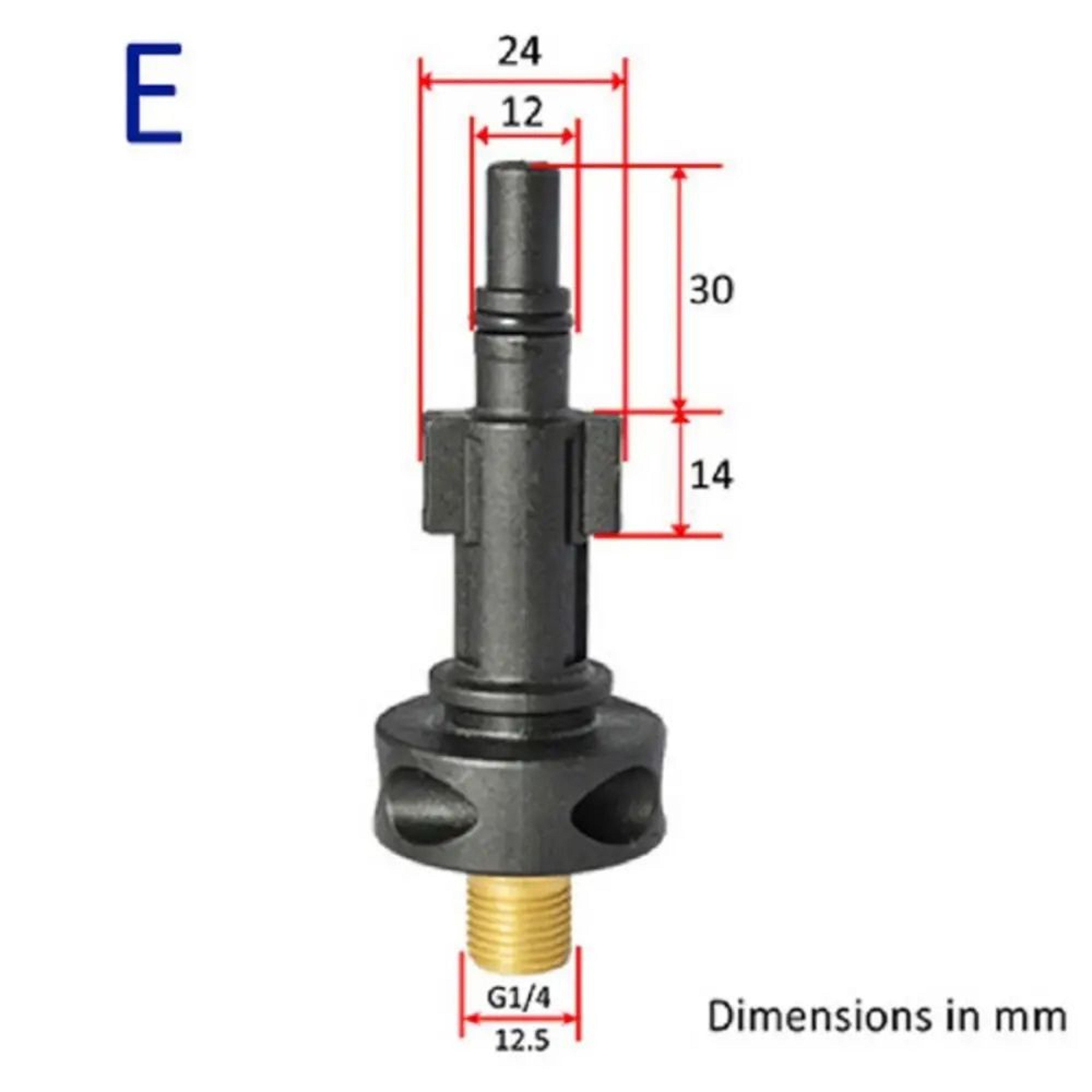 Karcher Foam Lance Adapter With Quick Connector  G14 Pressure Washer Foam Cannon Fitting 6