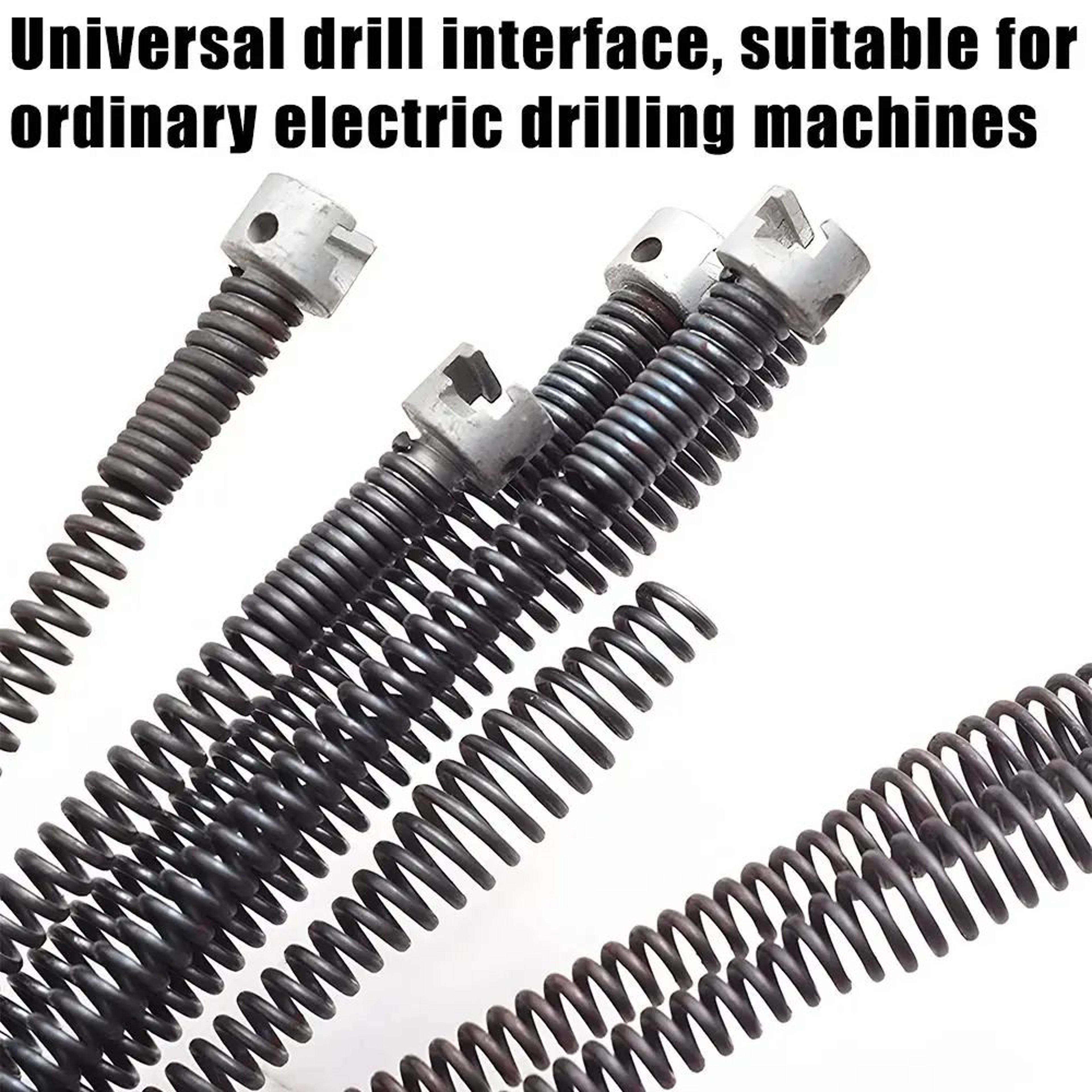 PowerDrain Pro Electric Drill Drain Cleaner Tool With Flexible Auger 1