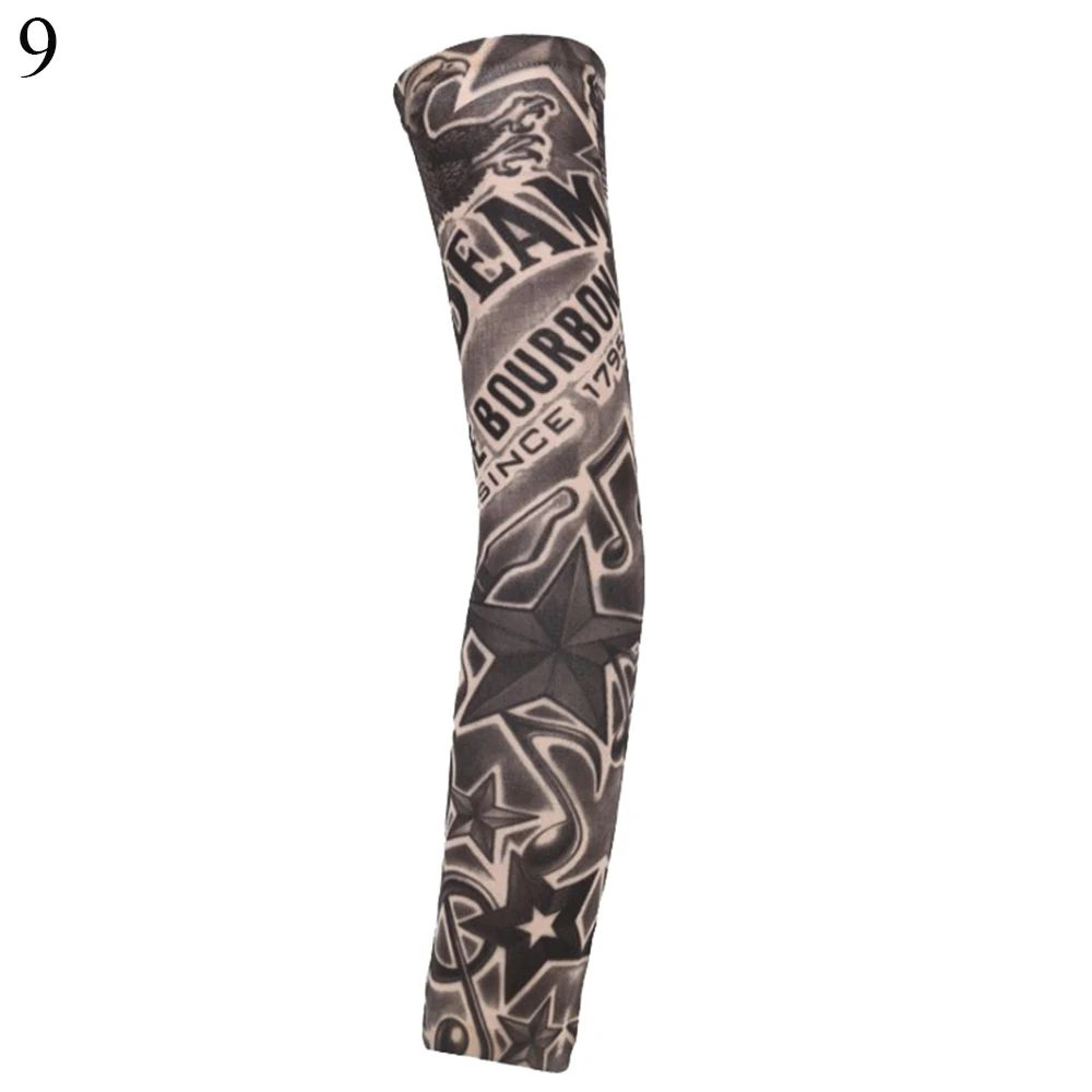 Floral Tattoo UV Protection Arm Sleeves For Cooling  Outdoor Comfort 14