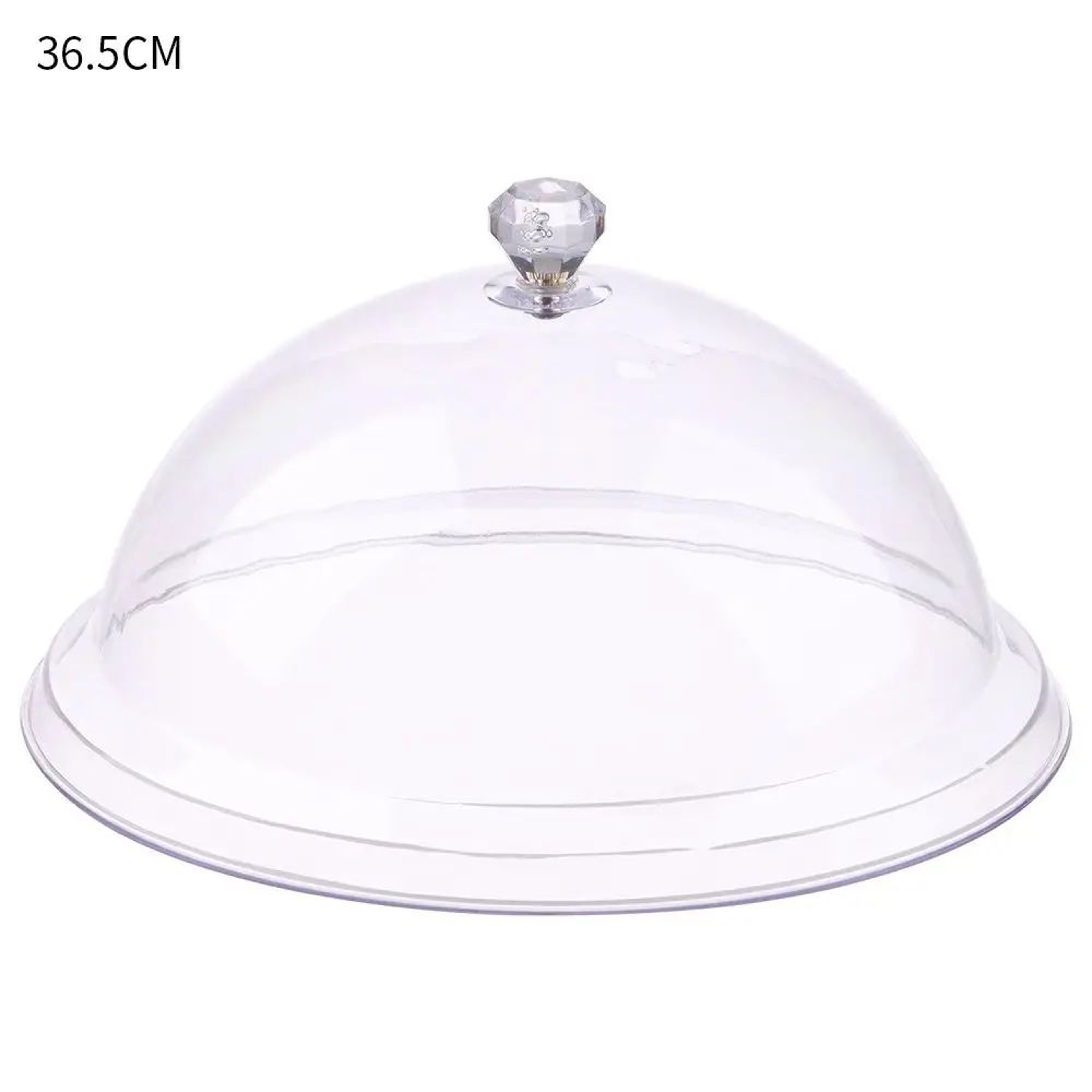 Elegant Acrylic Cake Stand With Cover  Dustproof Dessert Display Dome 10