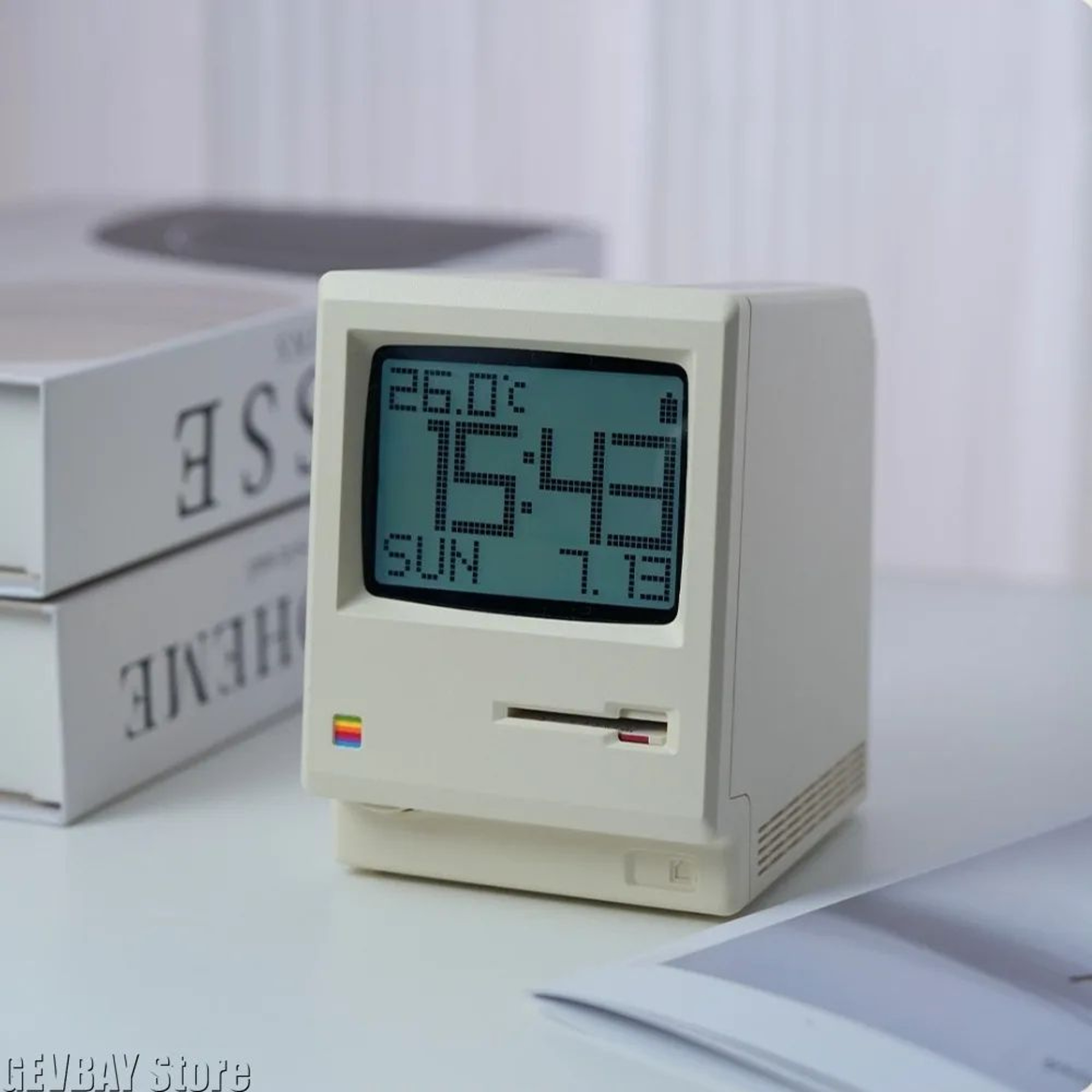 Retro Twin Bell Alarm Clock With Night Light  Vintage Desk Clock For Students  Bedrooms 5