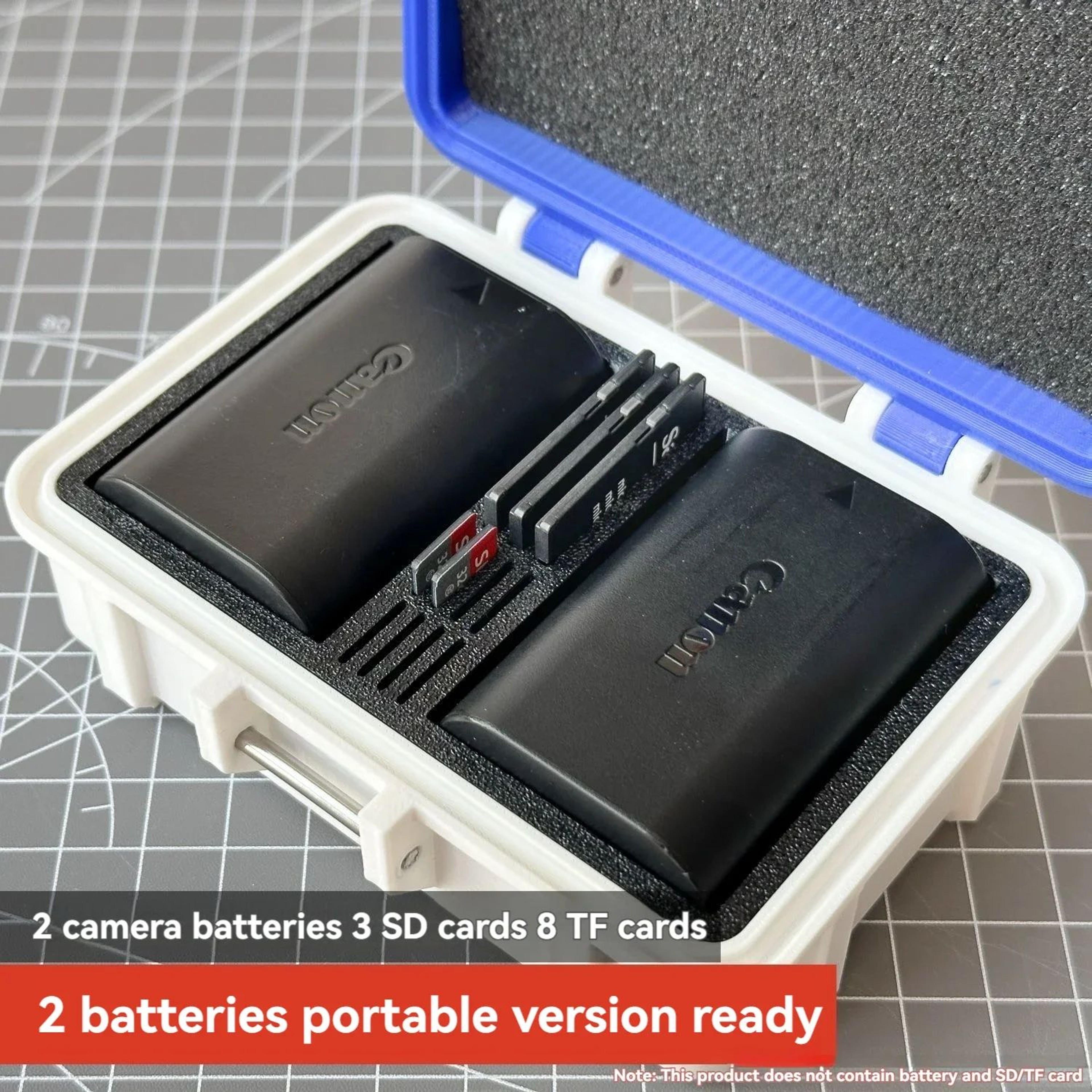 MoistureProof Camera Battery Case For DSLR  Mirrorless Batteries 4