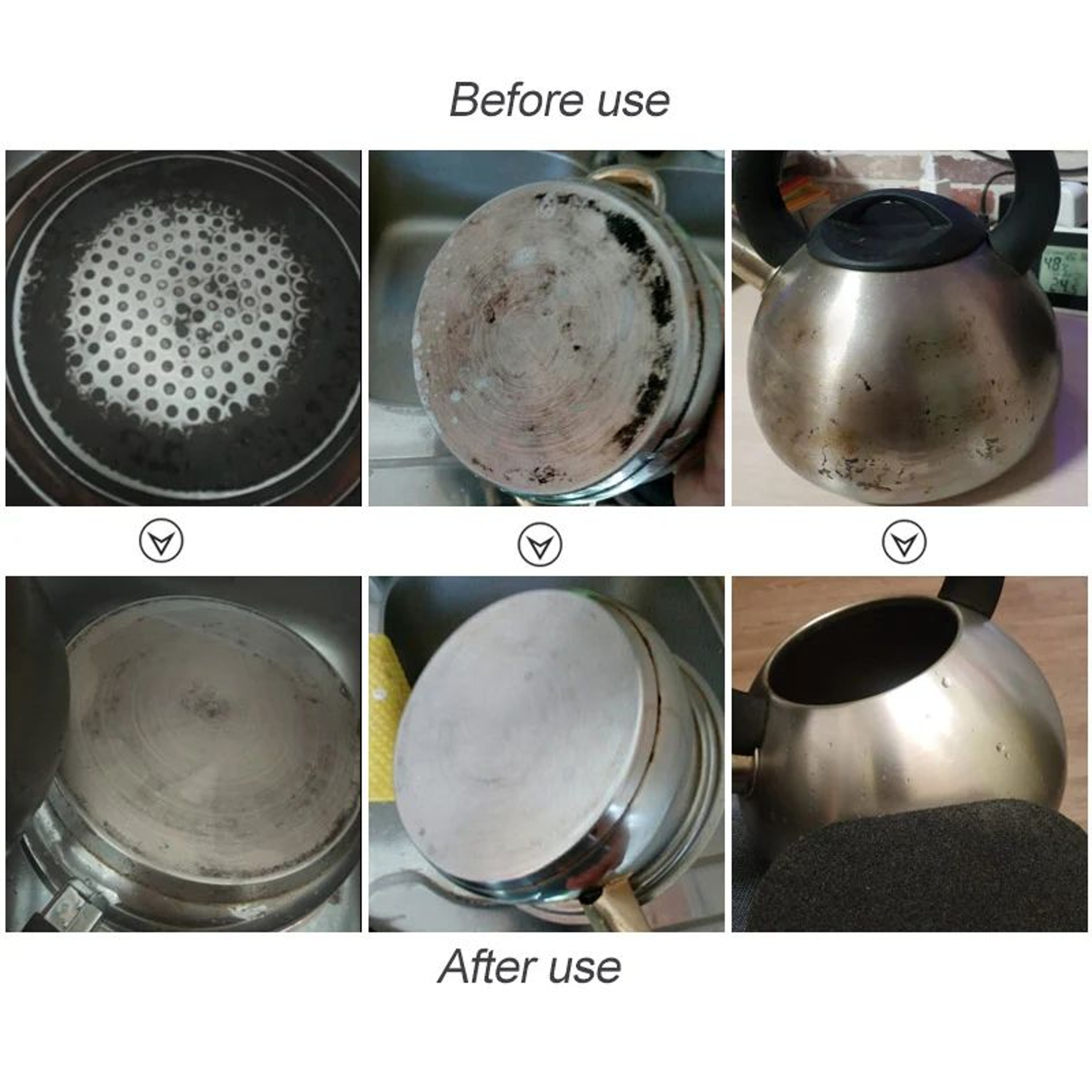 Magic Melamine Pot  Pan Cleaning Brush 4