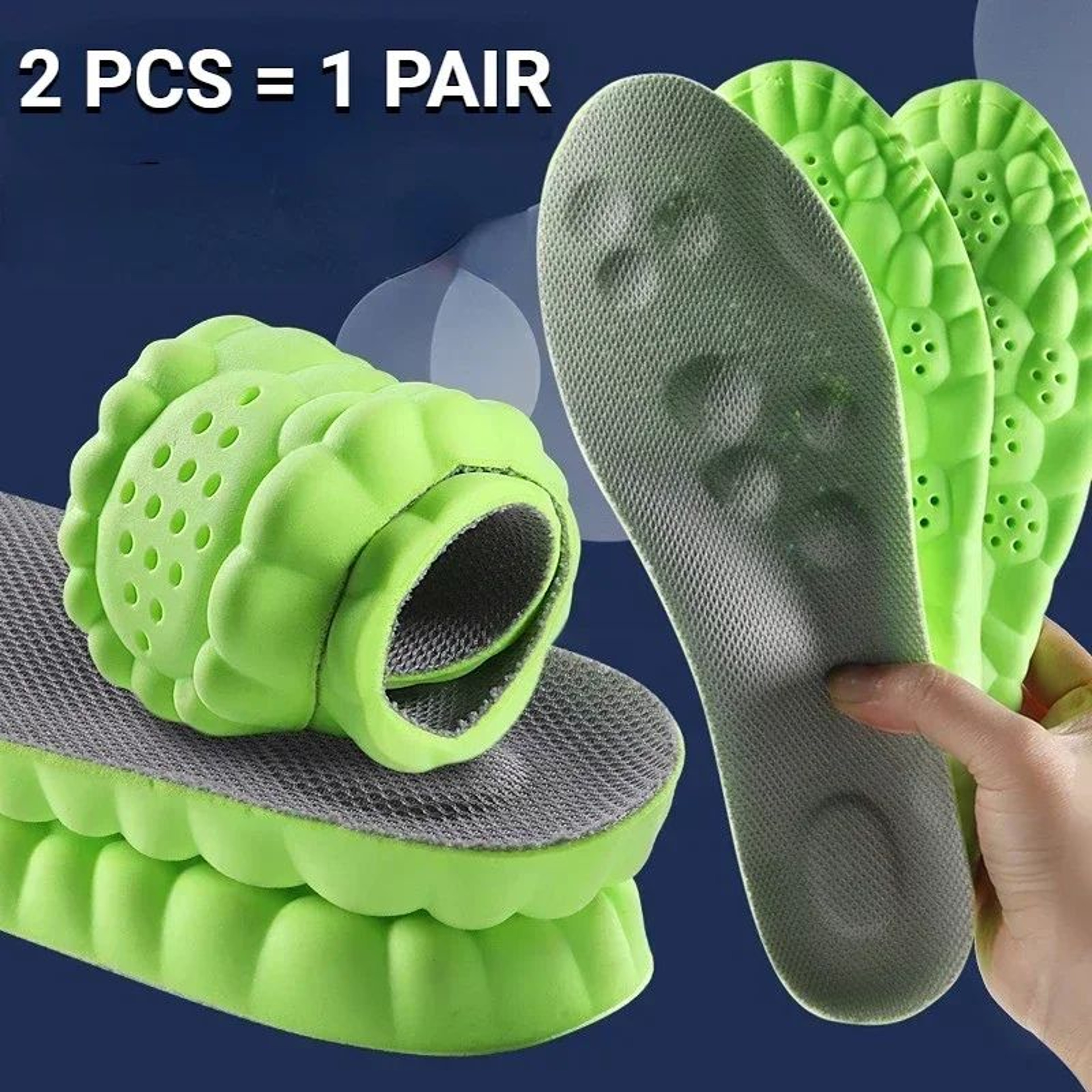 CloudStep 4D Orthopedic Massage Insoles For Running  AllDay Comfort 9