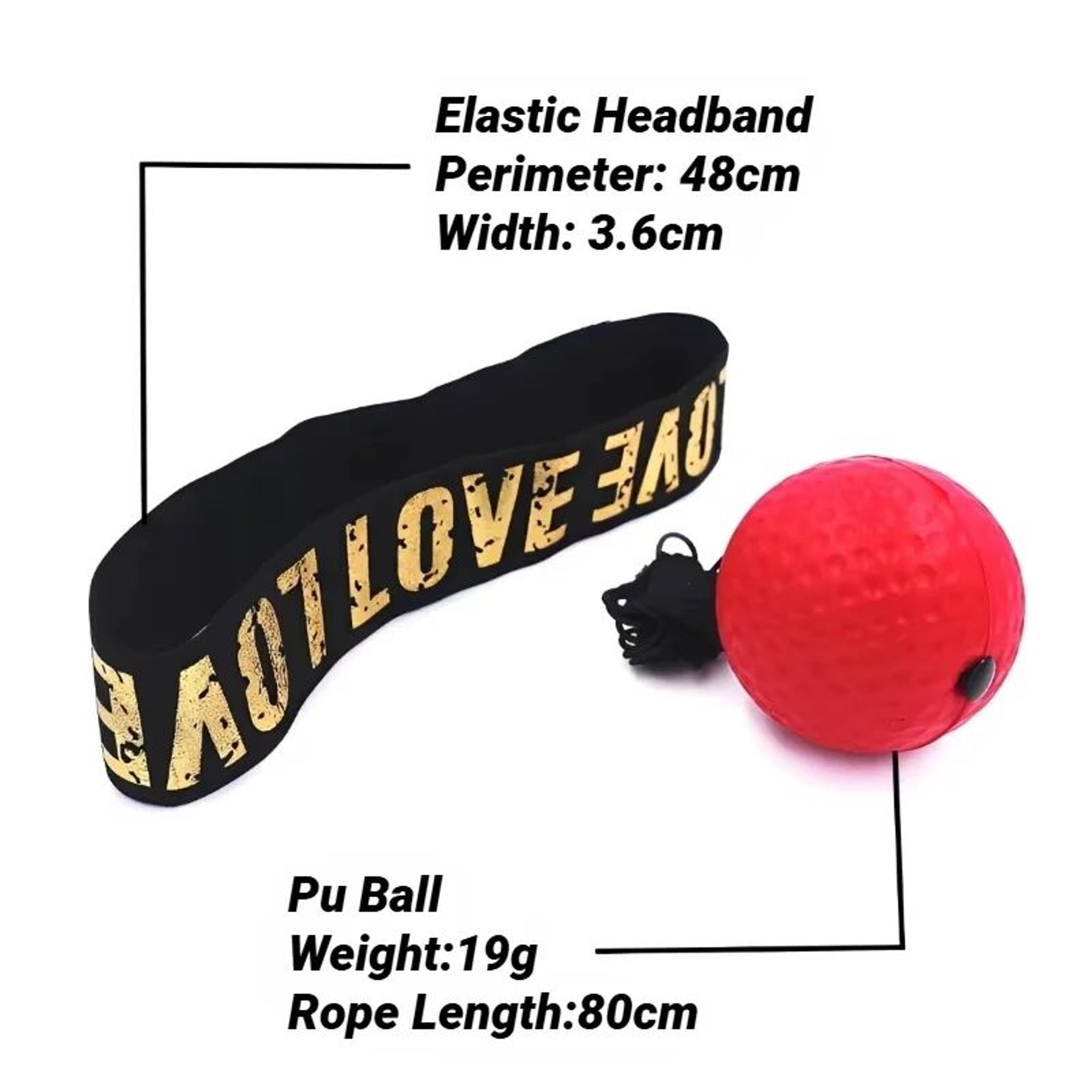 Boxing Reflex Ball Head Mounted Speed Trainer 5