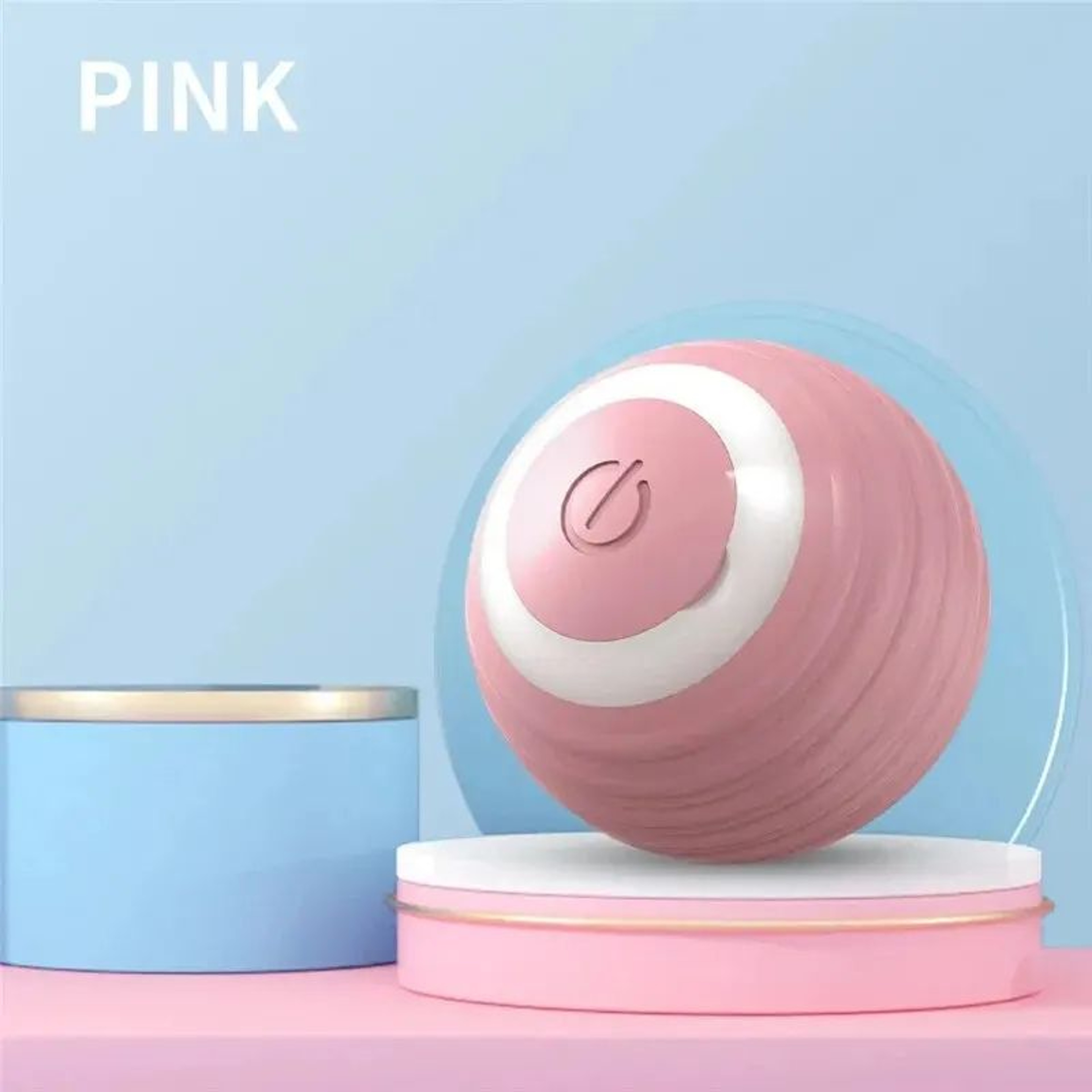Automatic Rolling Cat Ball Interactive Cat Toy For Indoor Cats 4