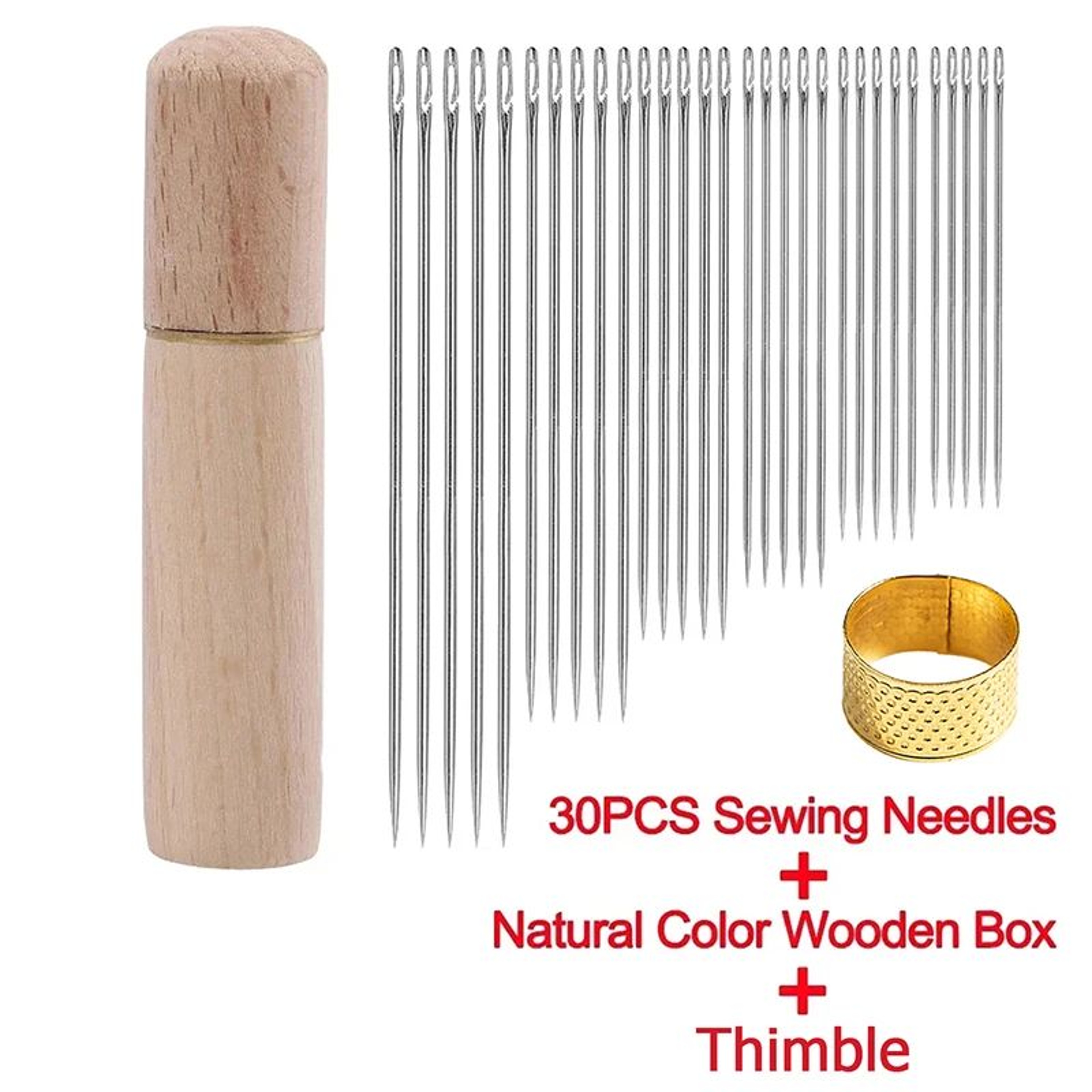 QuickThread SelfThreading Sewing Needles Set For Easy Hand Stitching 9