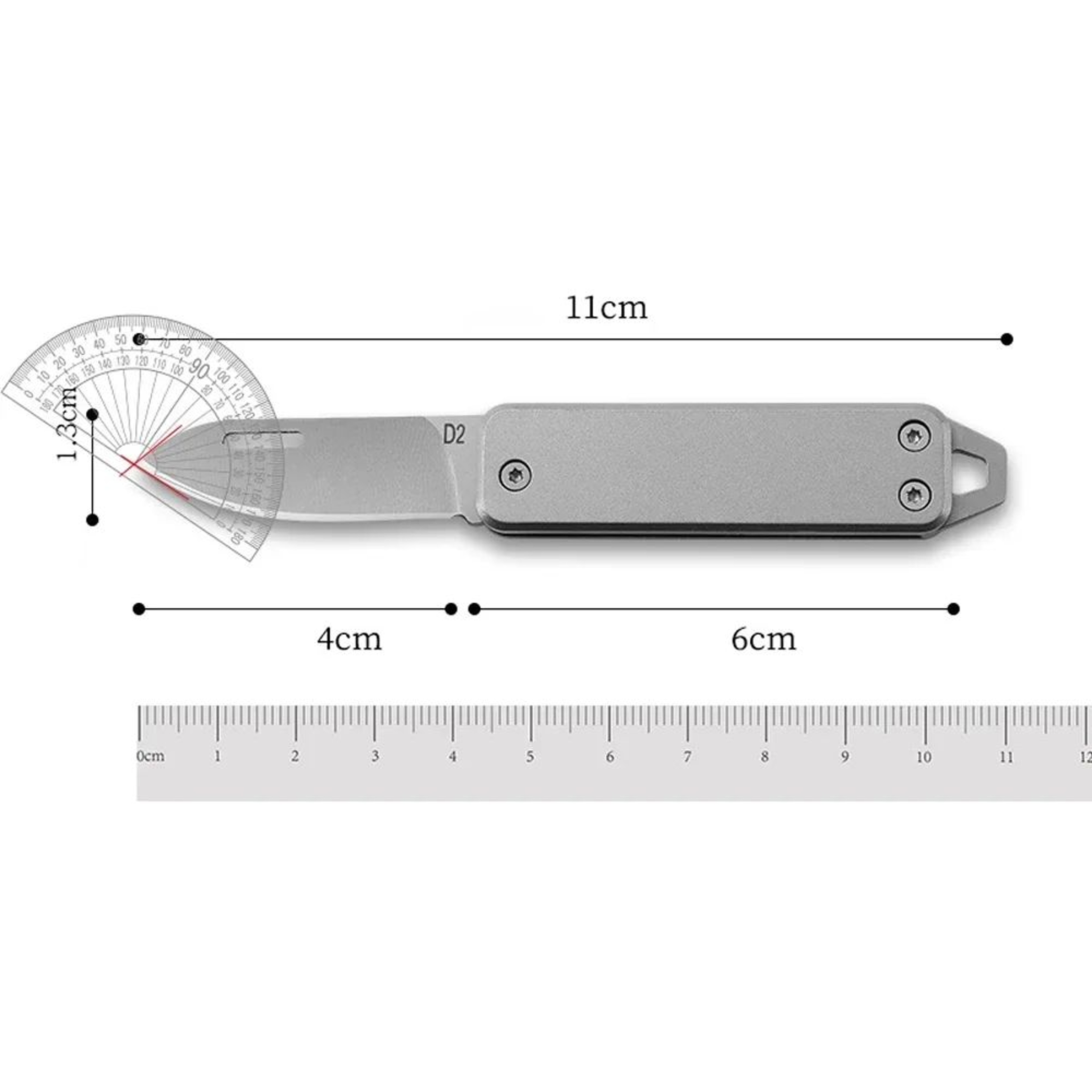 TrailEdge Folding Pocket Knife Keychain  Portable Mini Utility Knife For Outdoor  Everyday Carry 5