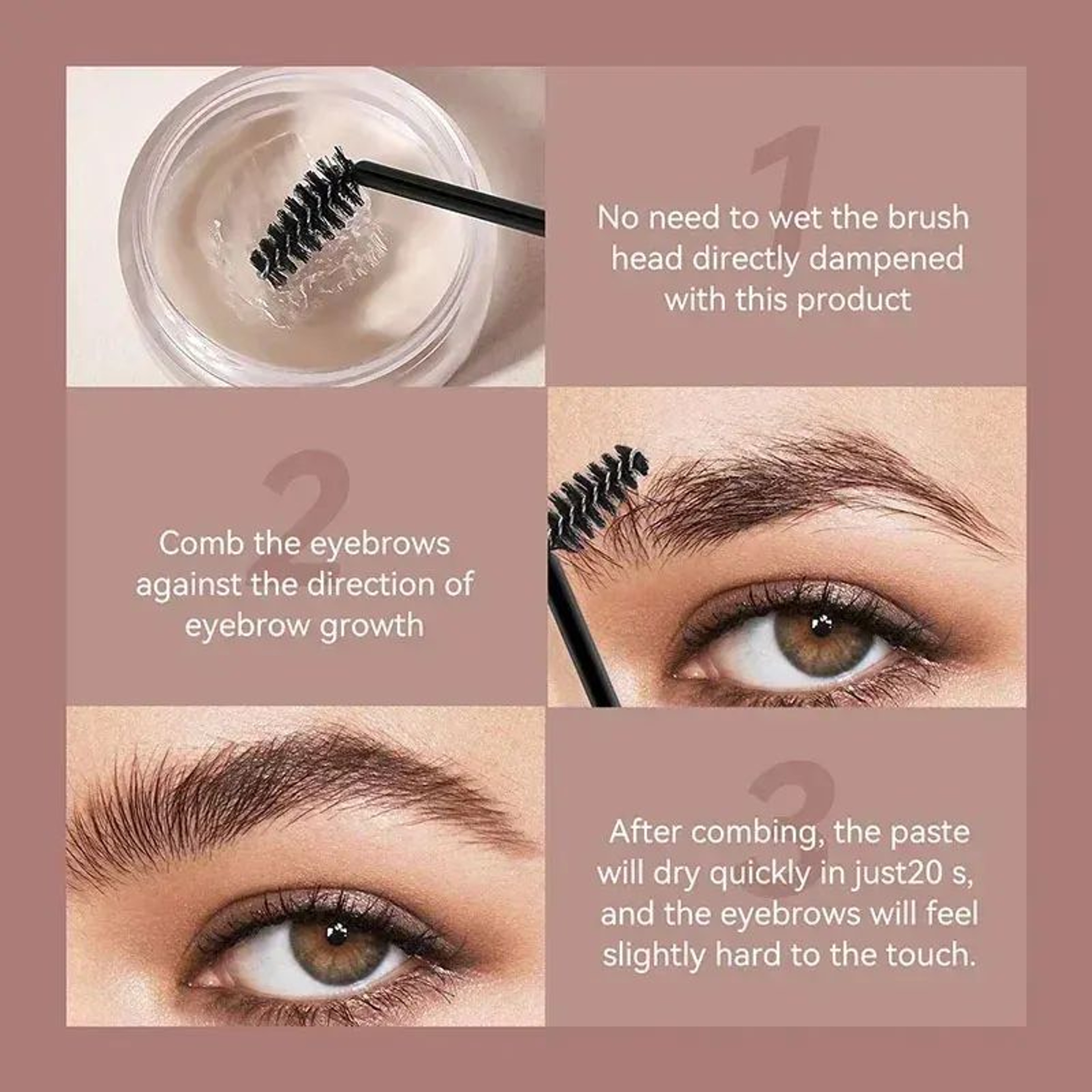 FeatherHold Waterproof Brow Sculpting Wax 4