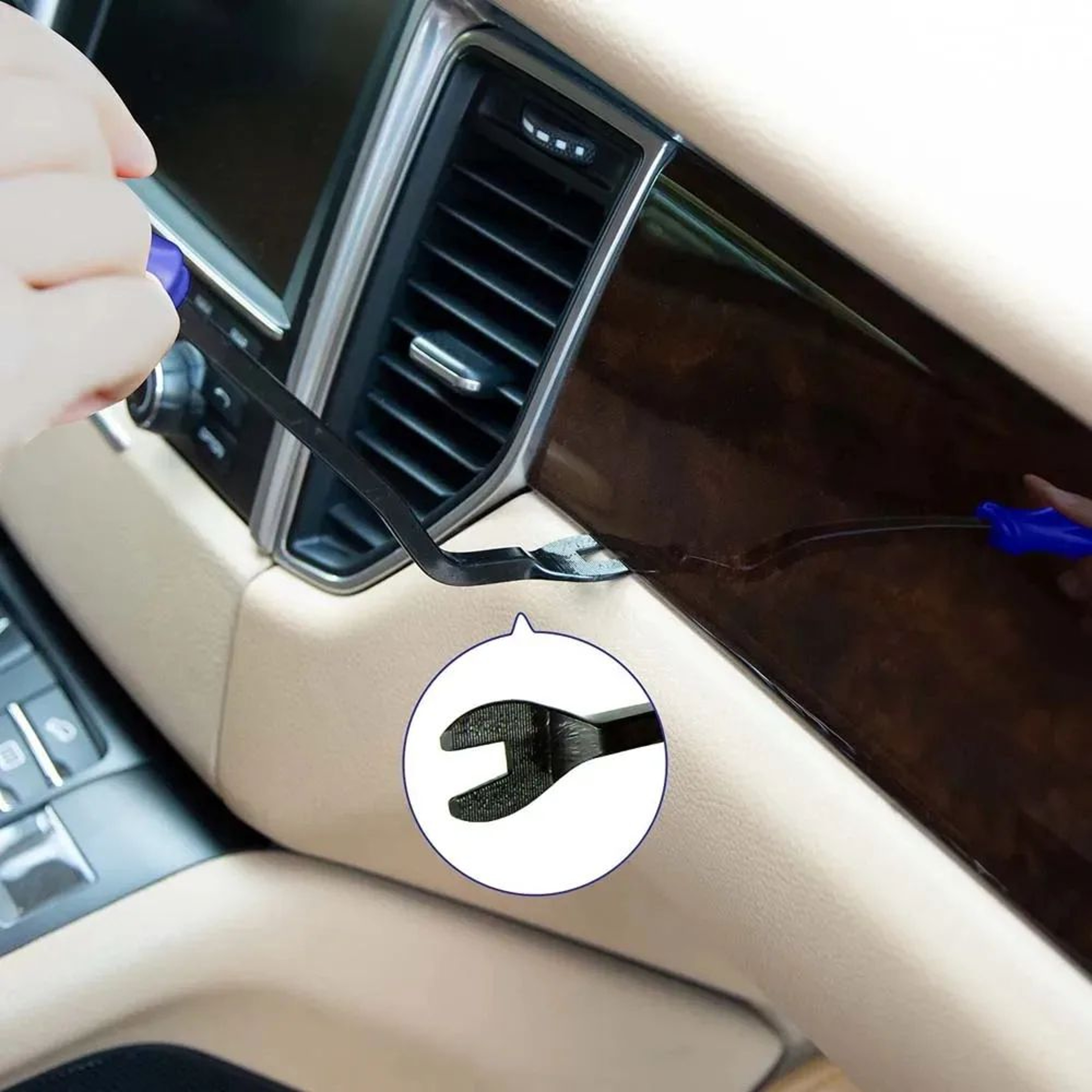 NoScratch Car Trim Removal Tool Kit For Dashboard Stereo  Interior Panel Repair 3