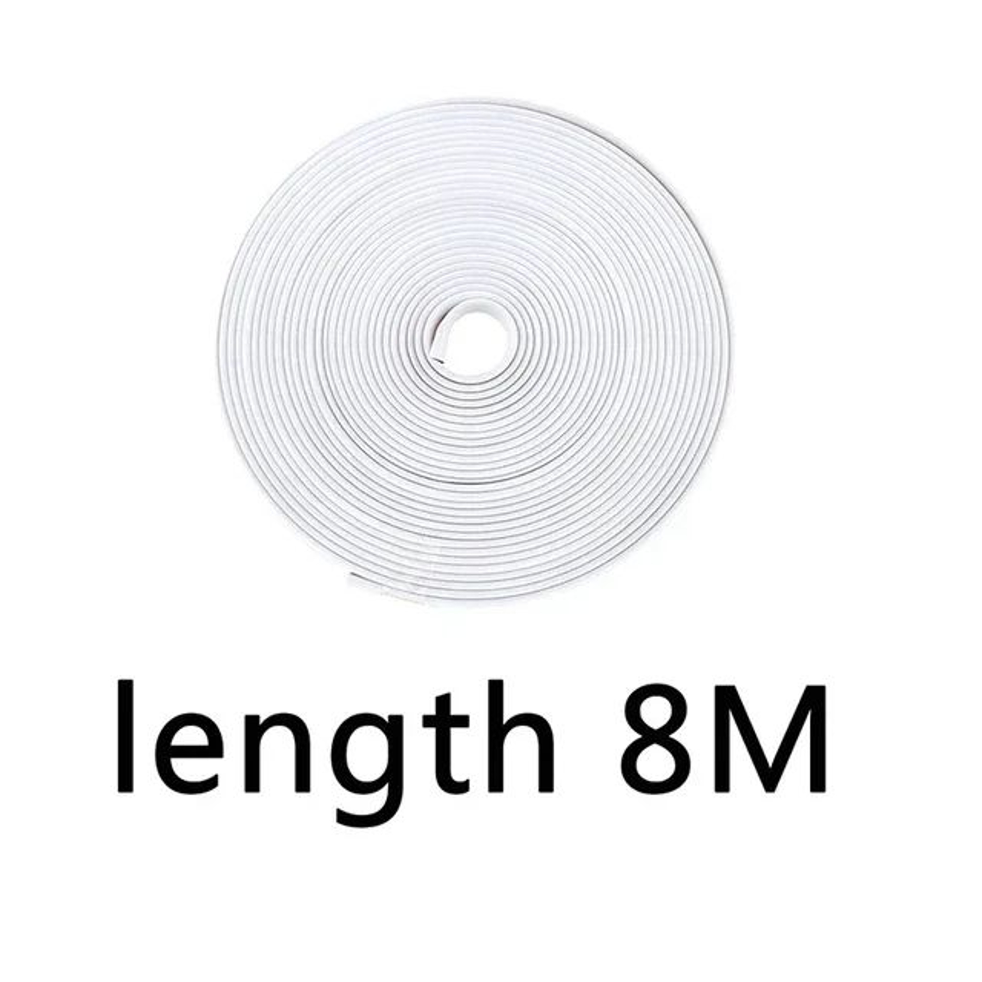 Universal 8M Car Rim Protector And Wheel Edge Protector Strip 14