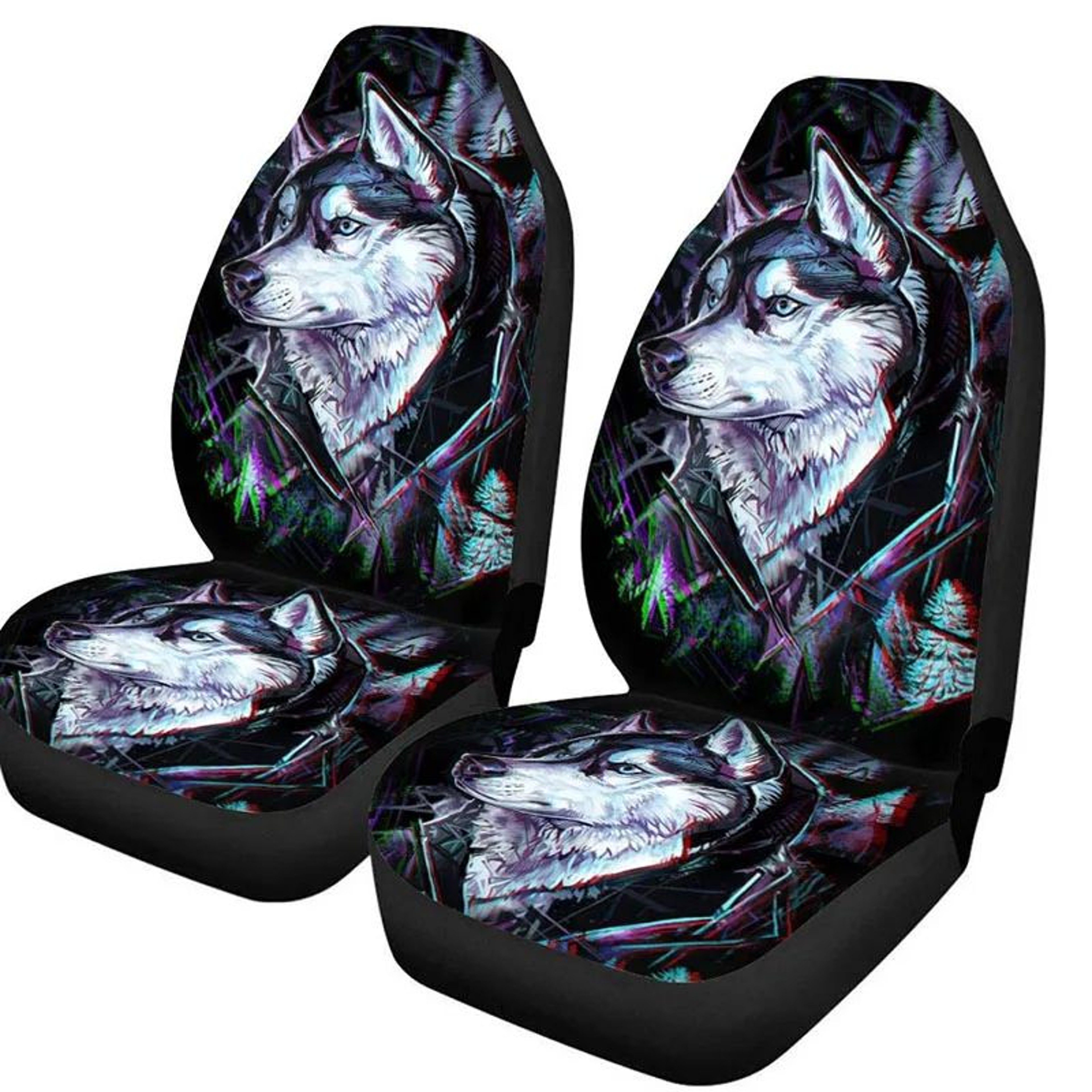 Universal Washable Front Car Seat Covers 2 Pack 4