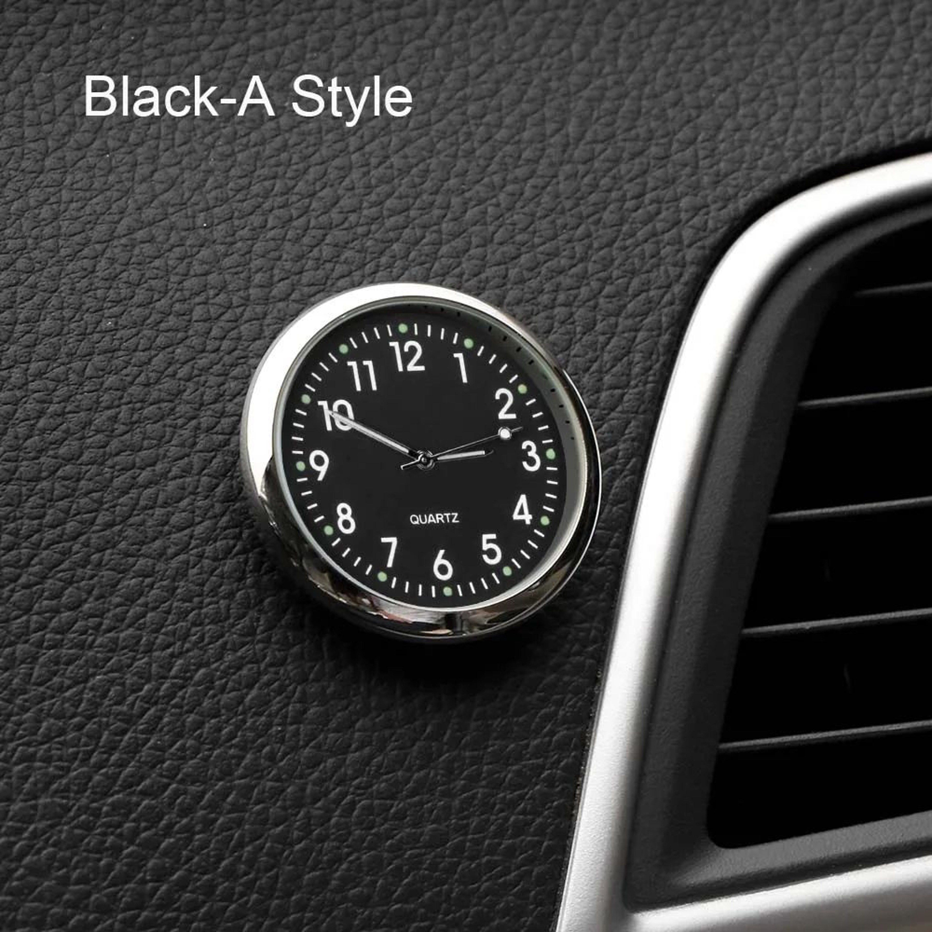 StickOn Car Clock Dashboard Timepiece 6