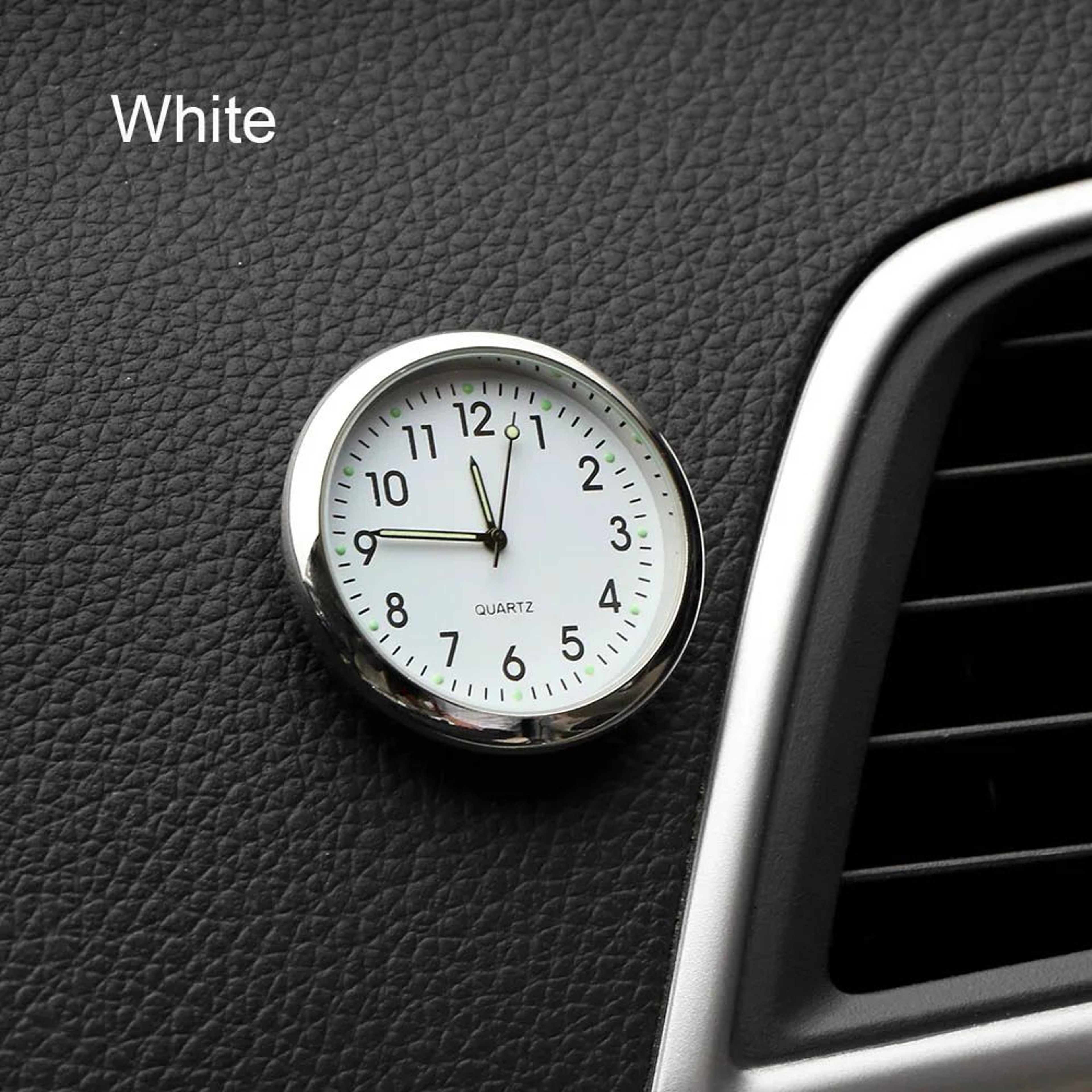 StickOn Car Clock Dashboard Timepiece 9