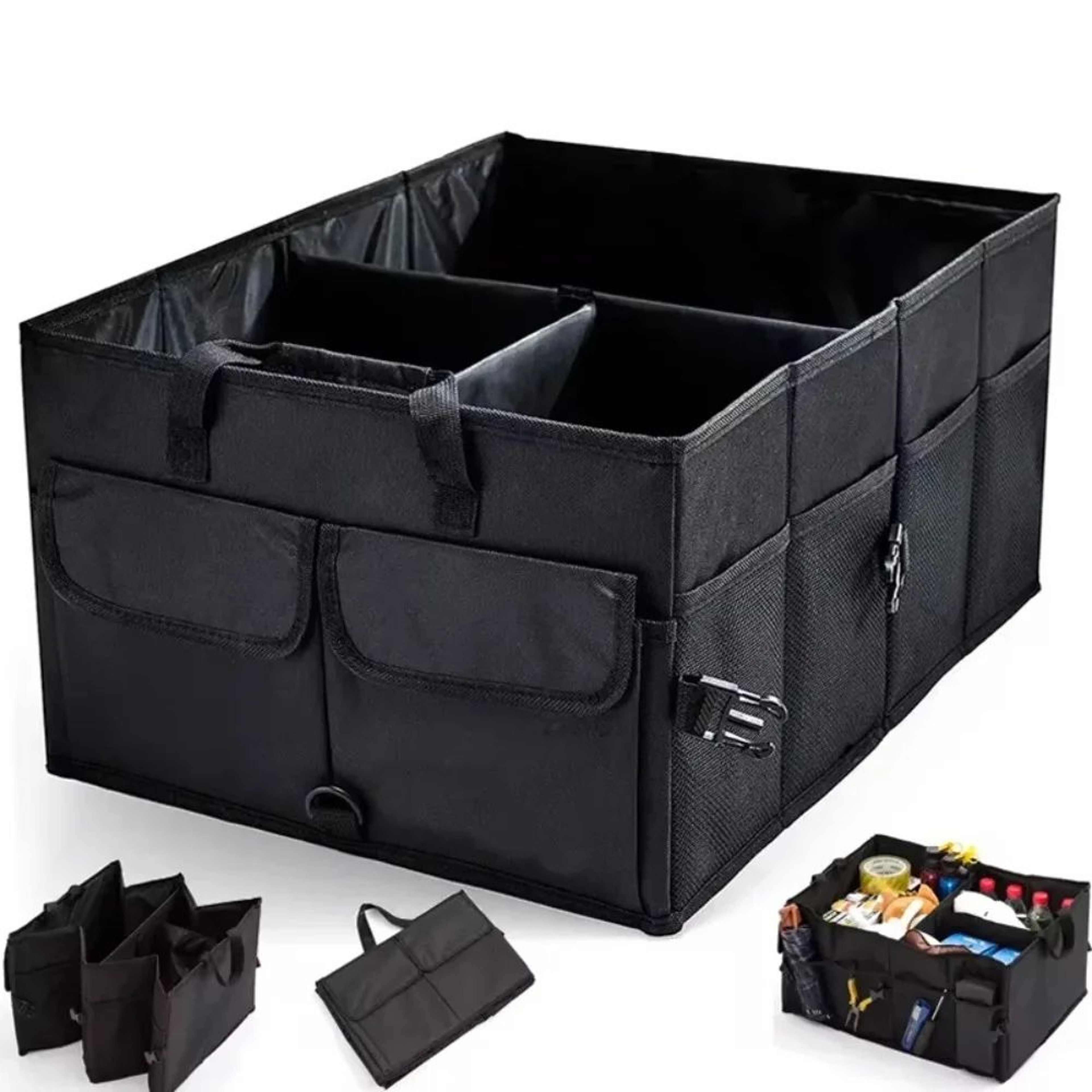RoadReady Collapsible Car Trunk Organizer Storage Box 0
