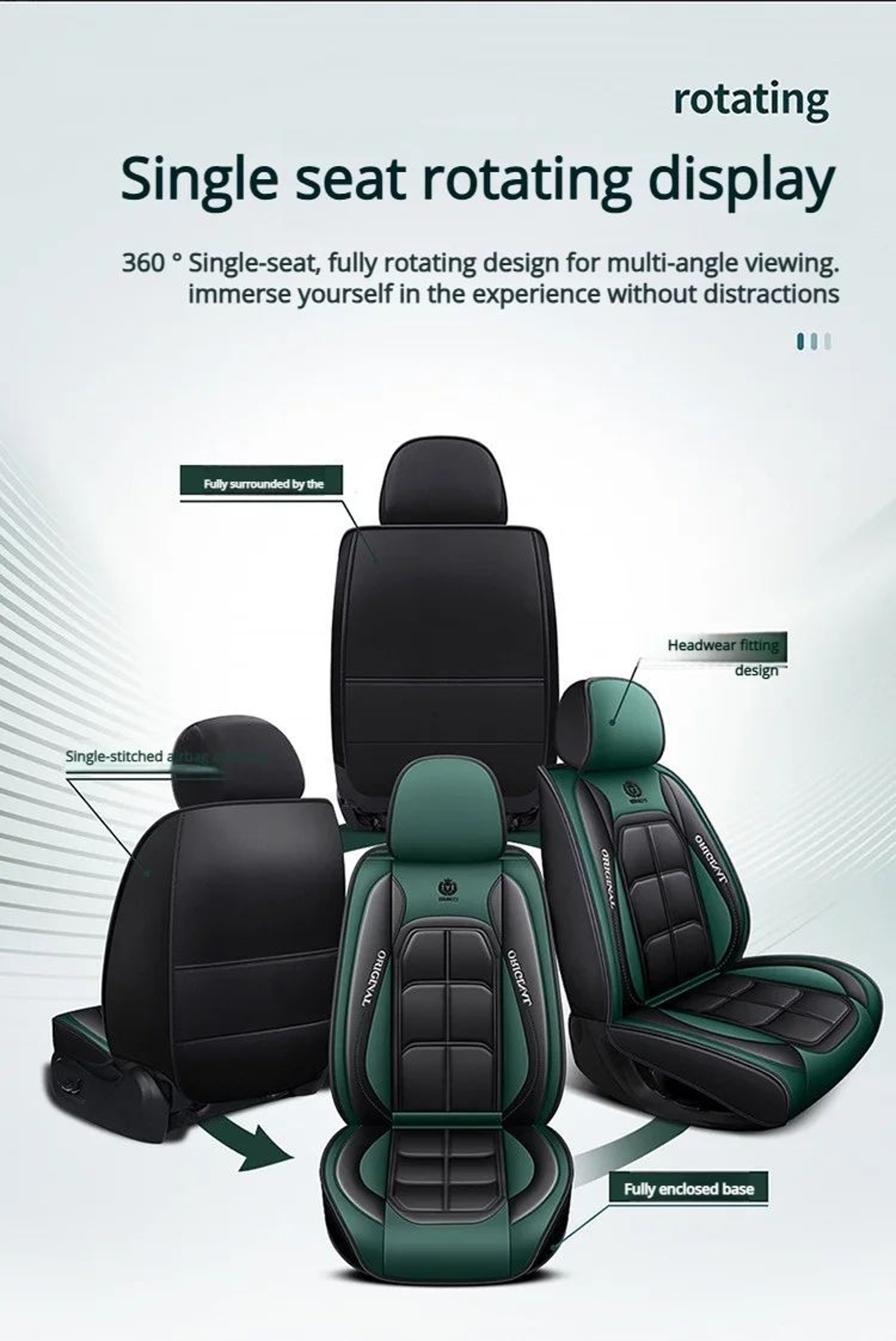ComfortShield Universal Leather Car Seat Cover 18