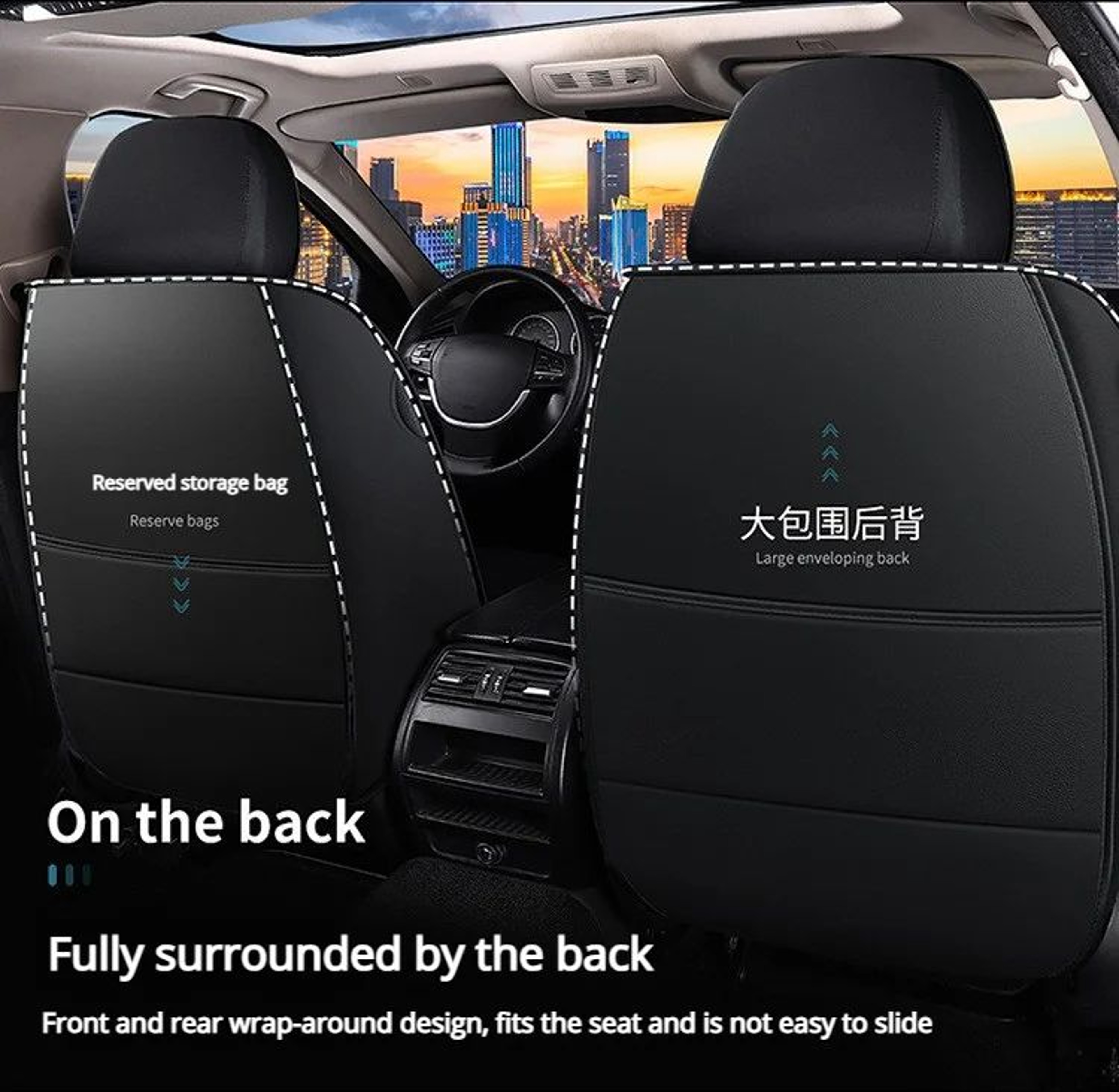 ComfortShield Universal Leather Car Seat Cover 21