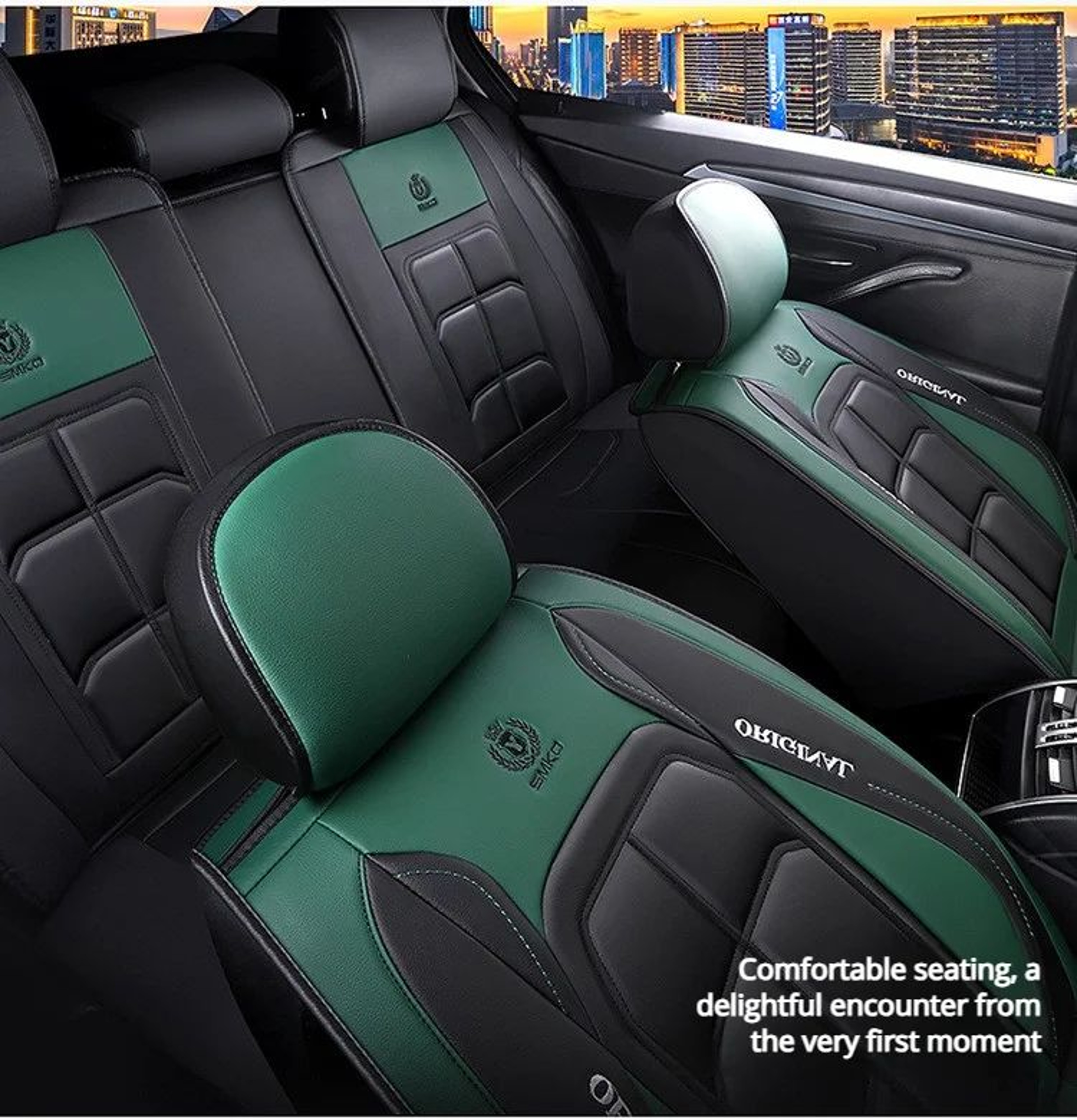 ComfortShield Universal Leather Car Seat Cover 12