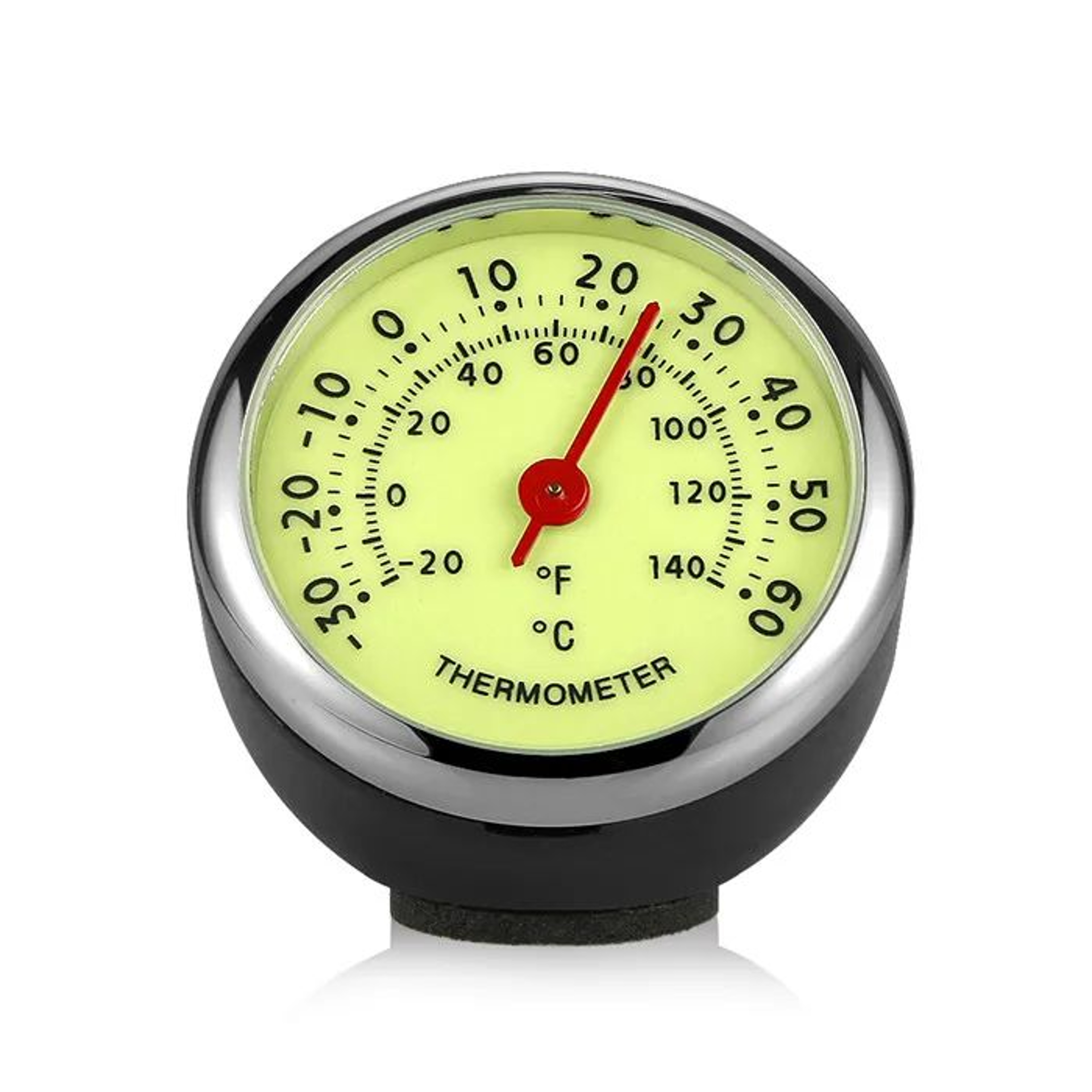 Luminous Car Dashboard Clock With Thermometer Hygrometer 7