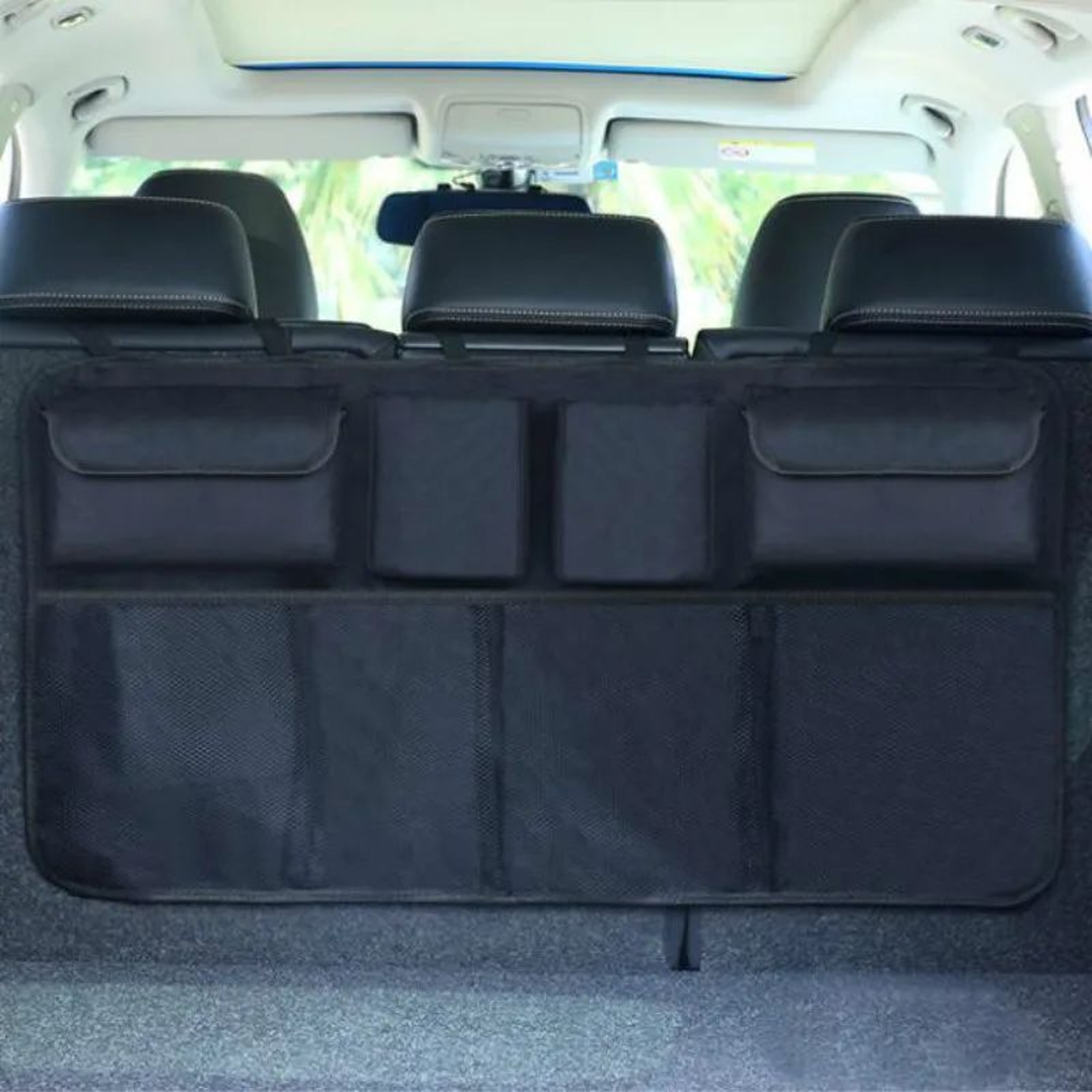Adjustable Car Trunk Organizer And Backseat Storage Bag 5