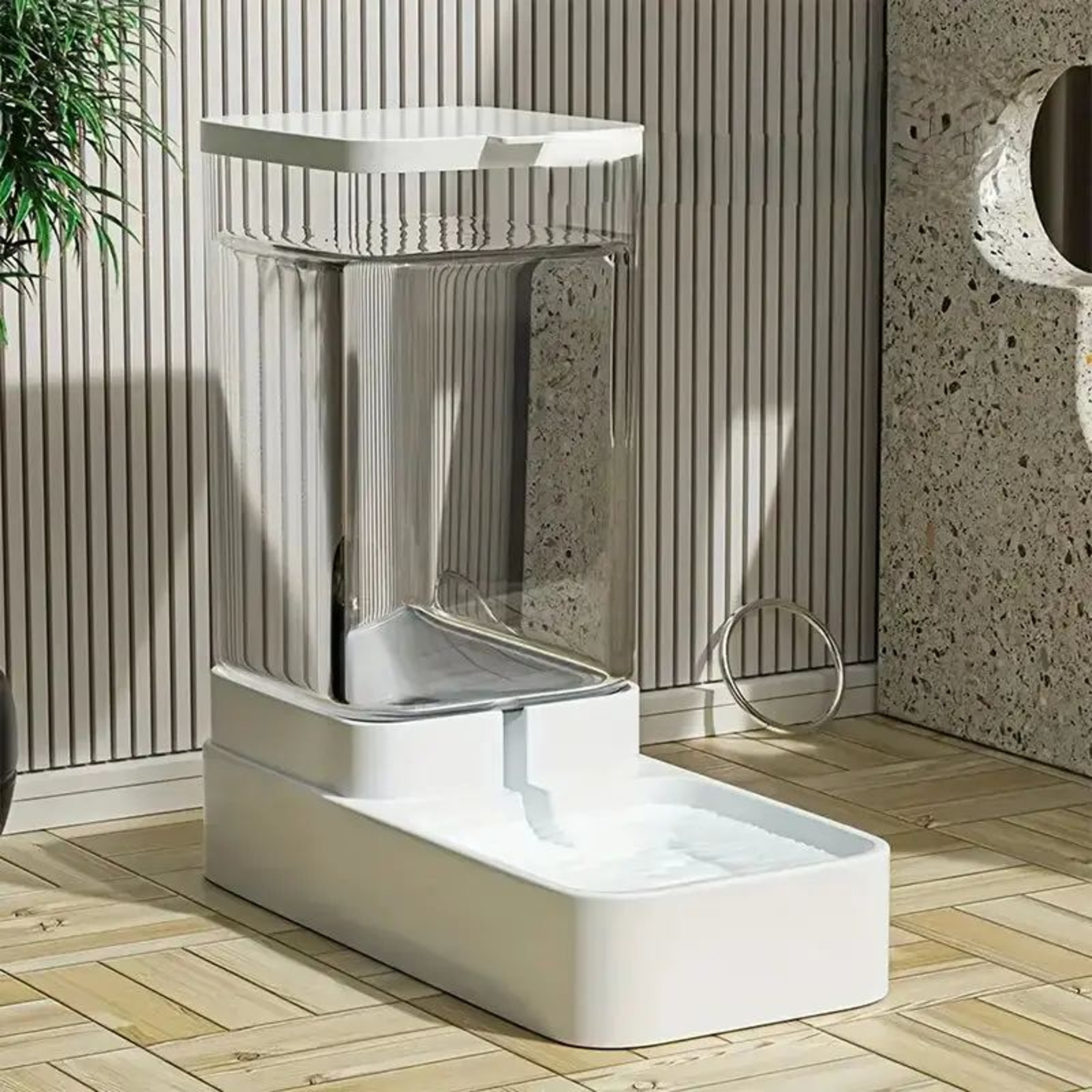 GravityFlow Automatic Dog Feeder  Water Dispenser Set 1