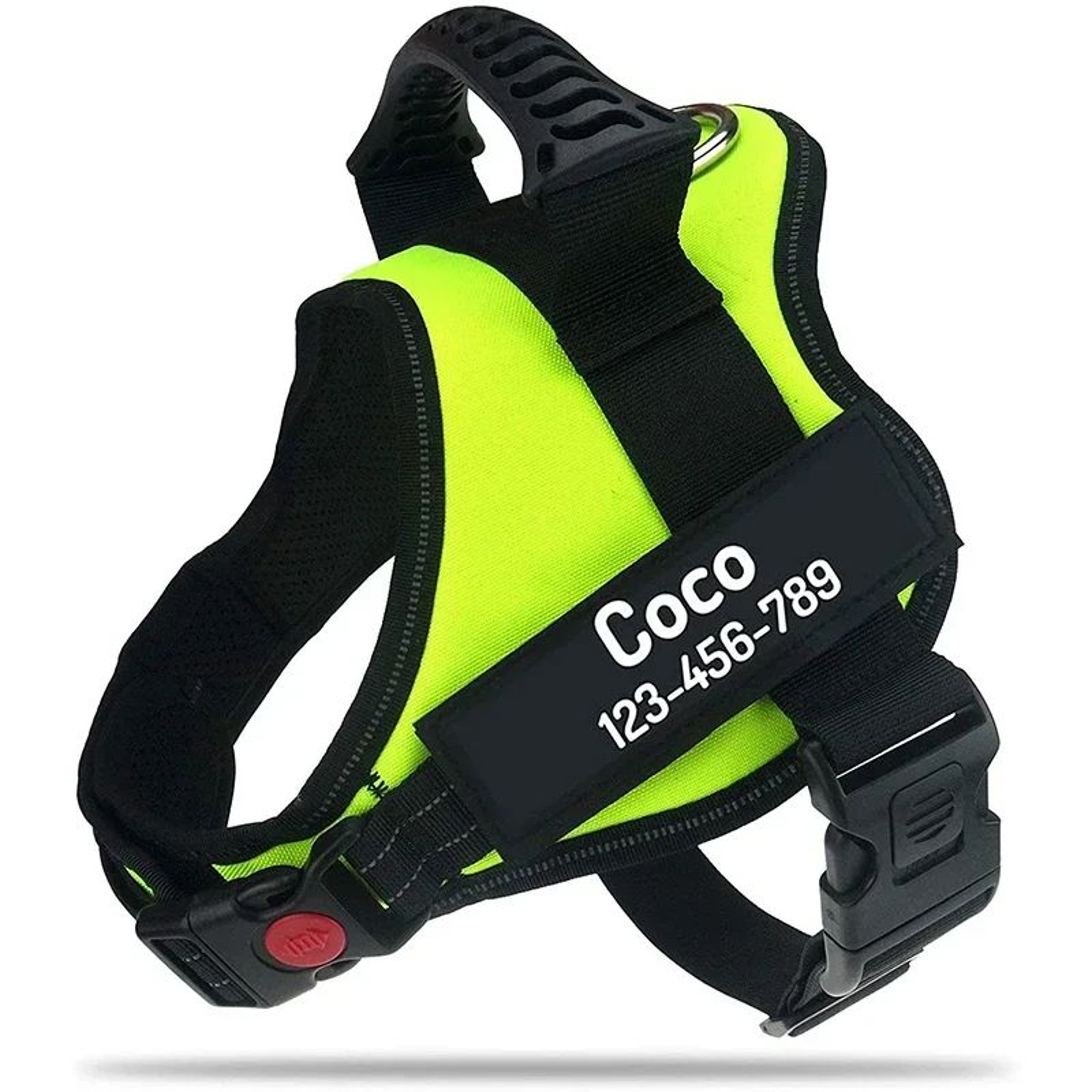 Personalized Adjustable Nylon Dog Vest Harness 7