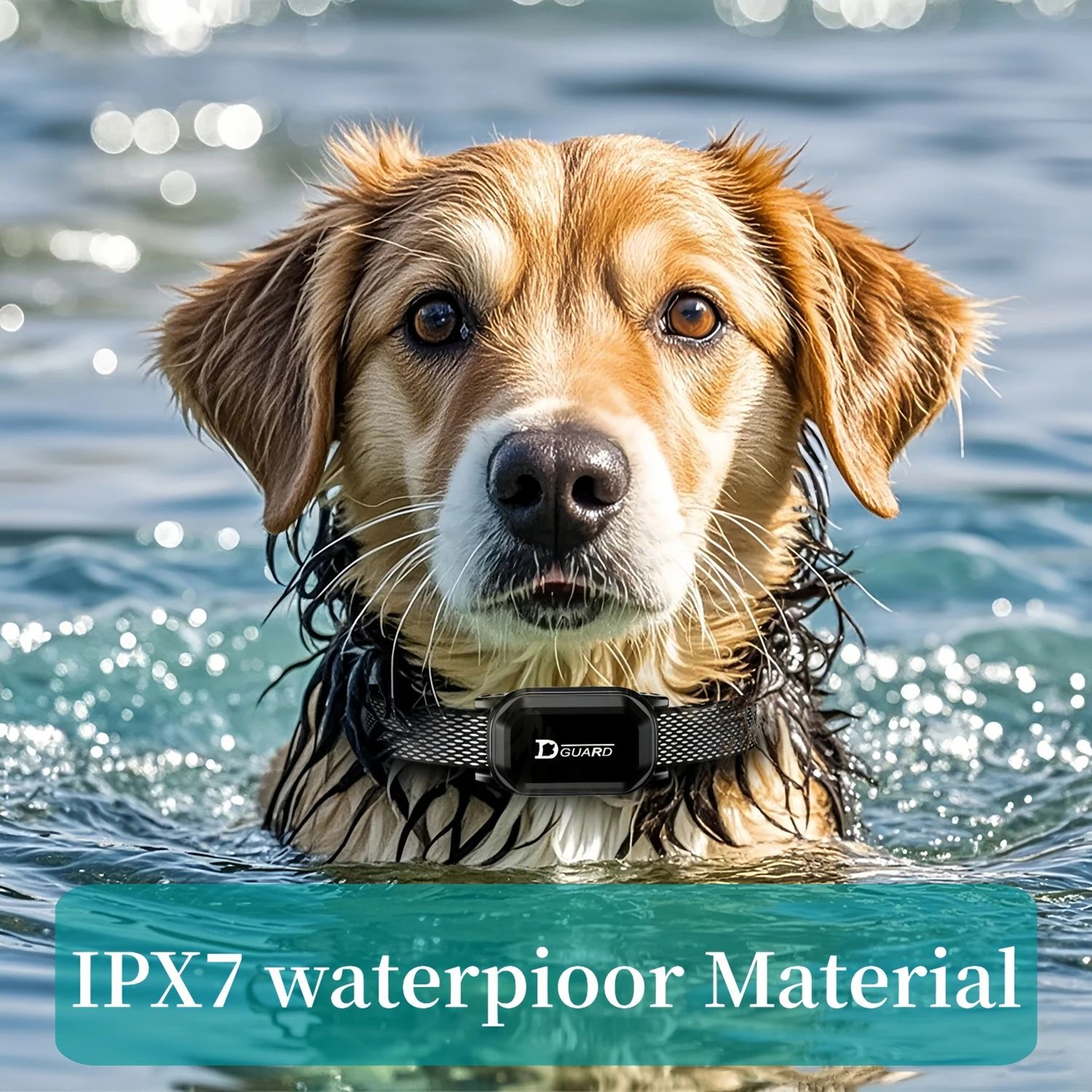 3300FT Waterproof Remote Dog Training Collar For Small To Large Dogs 5