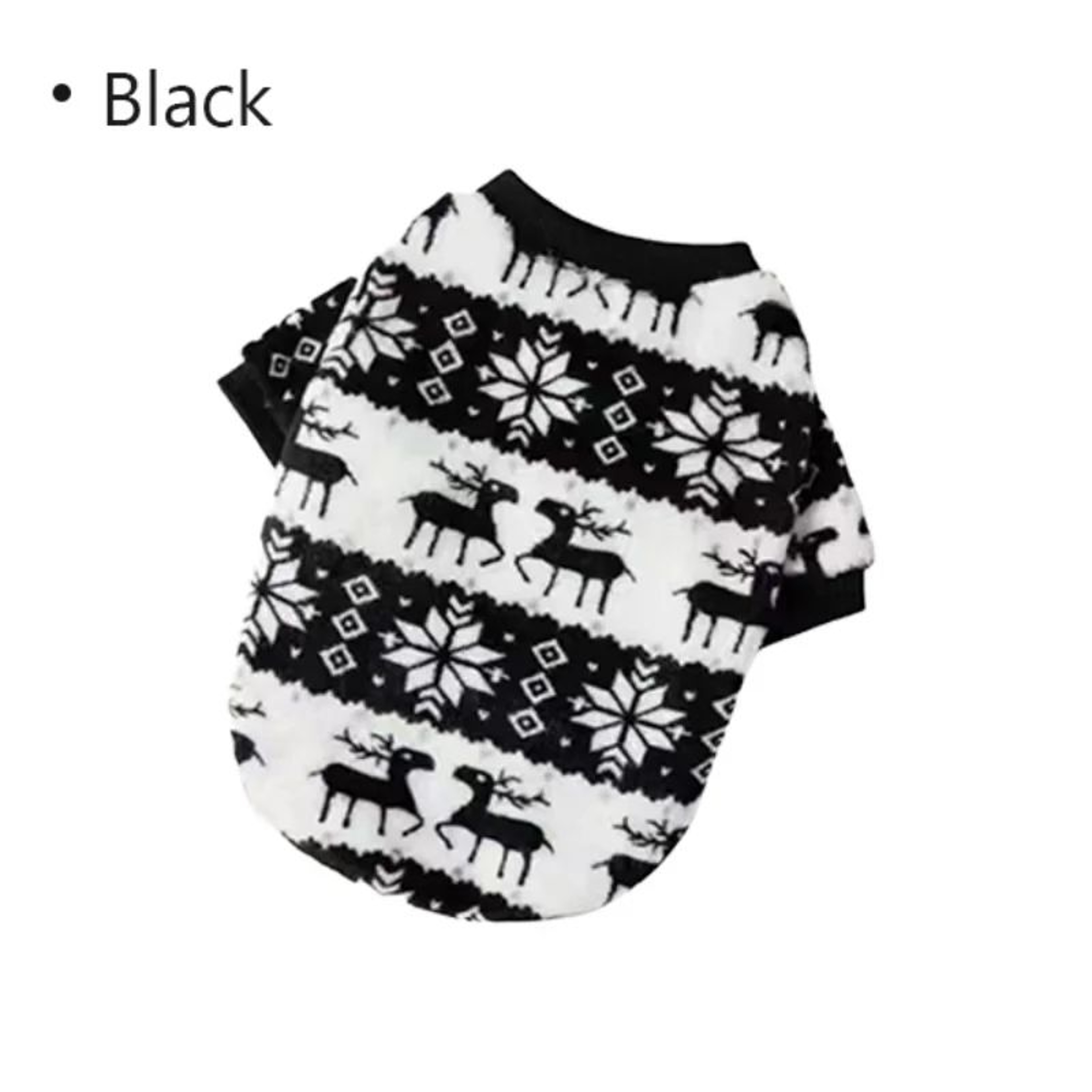 Cozy Heart Print Flannel Dog Vest For Small Dogs 6
