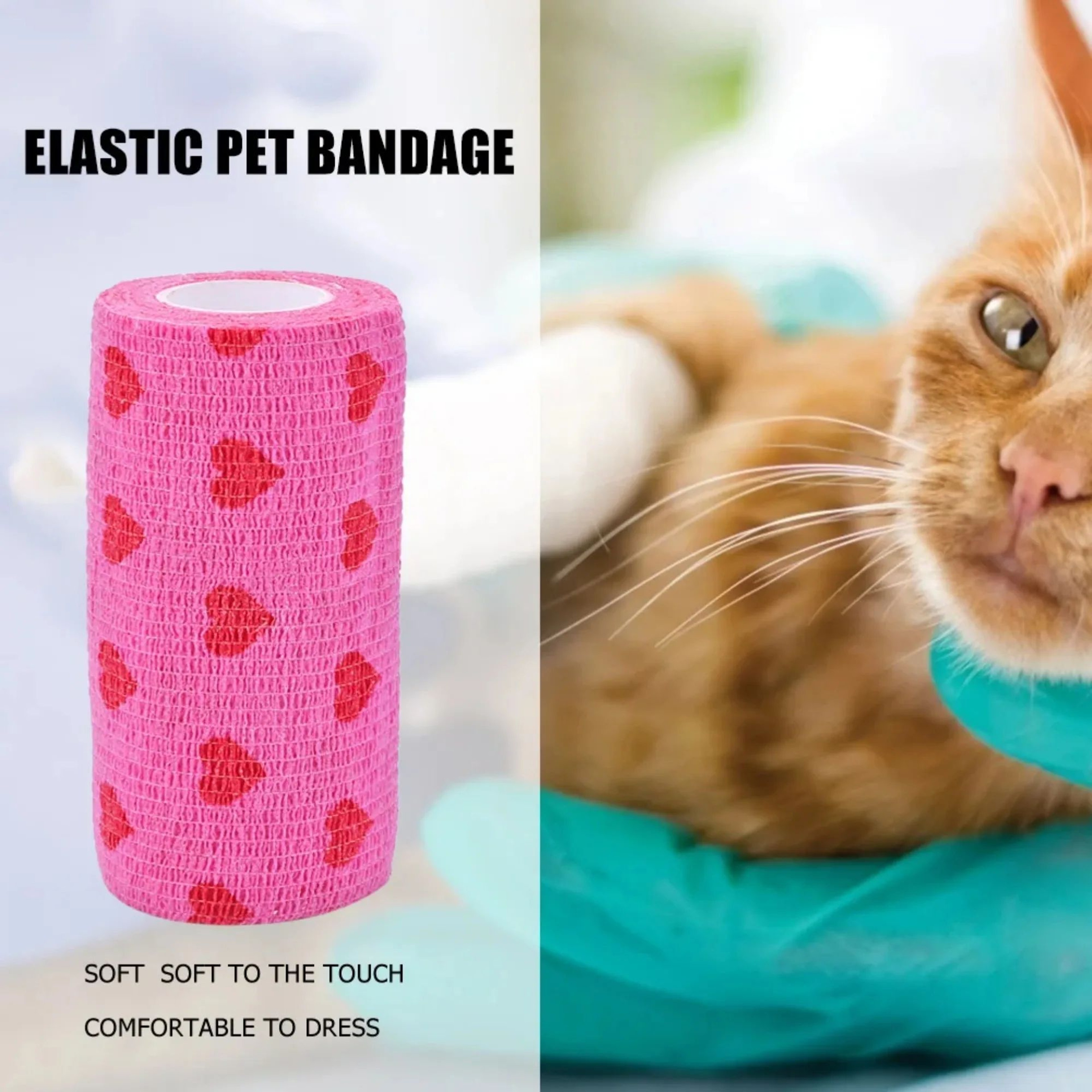 PetFlex SelfAdhesive Cat And Dog Bandage Wrap 2