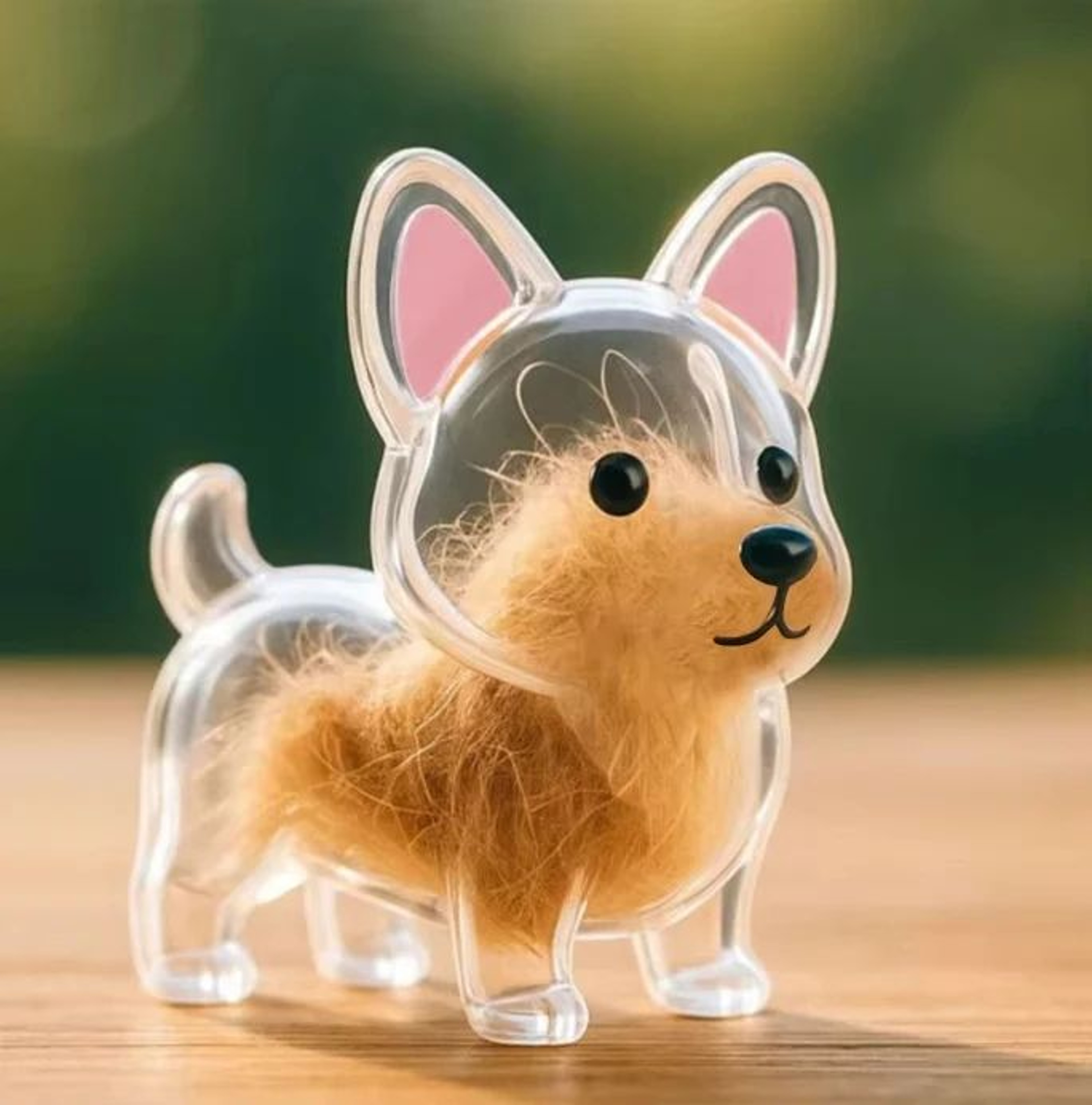 Pet Fur Keepsake Keychain For Dog Lovers  Cute Hair Storage Bag Charm 11