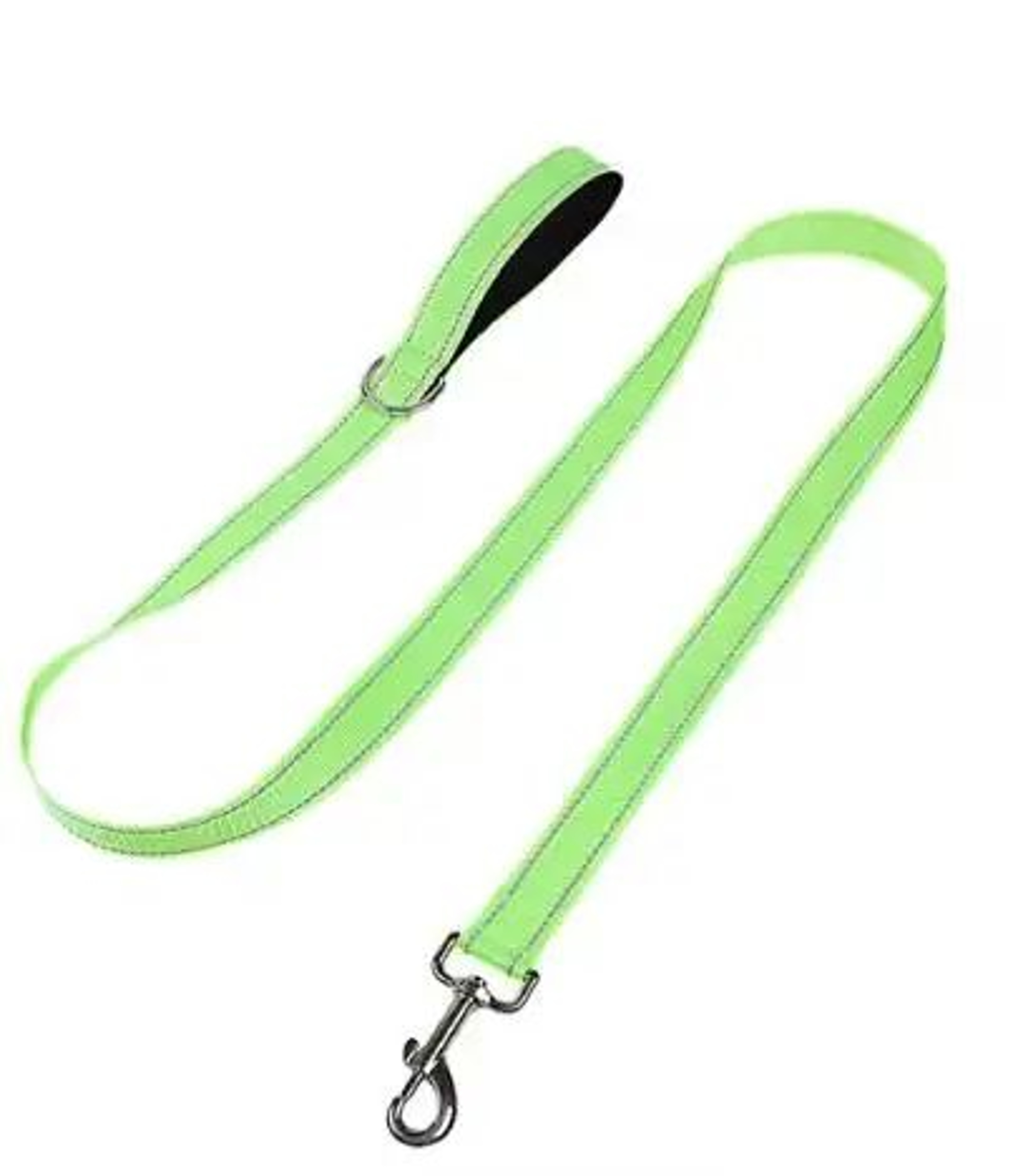 Reflective Dog Leash With Adjustable Nylon Lead For Safe Night Walks 12