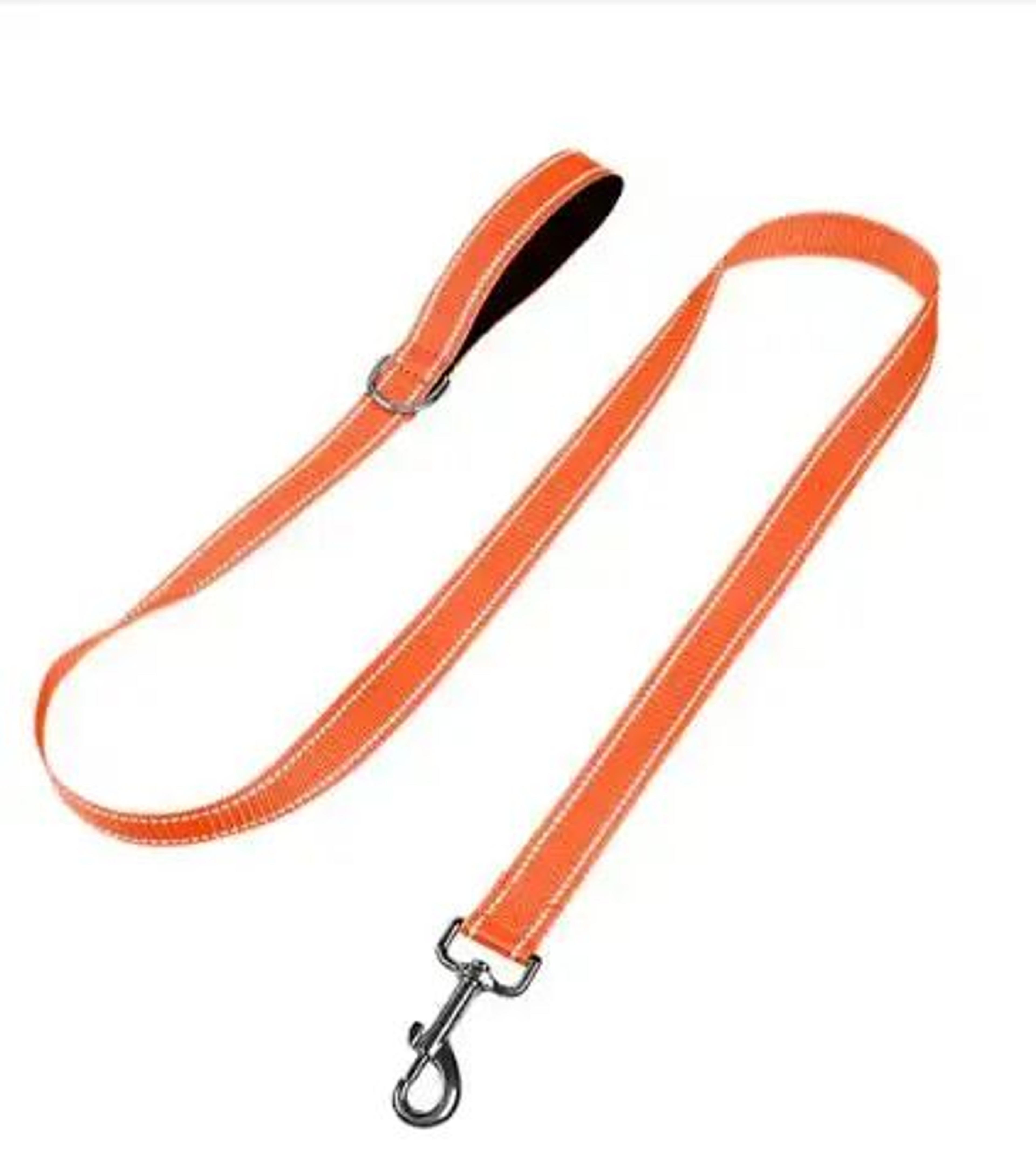 Reflective Dog Leash With Adjustable Nylon Lead For Safe Night Walks 13