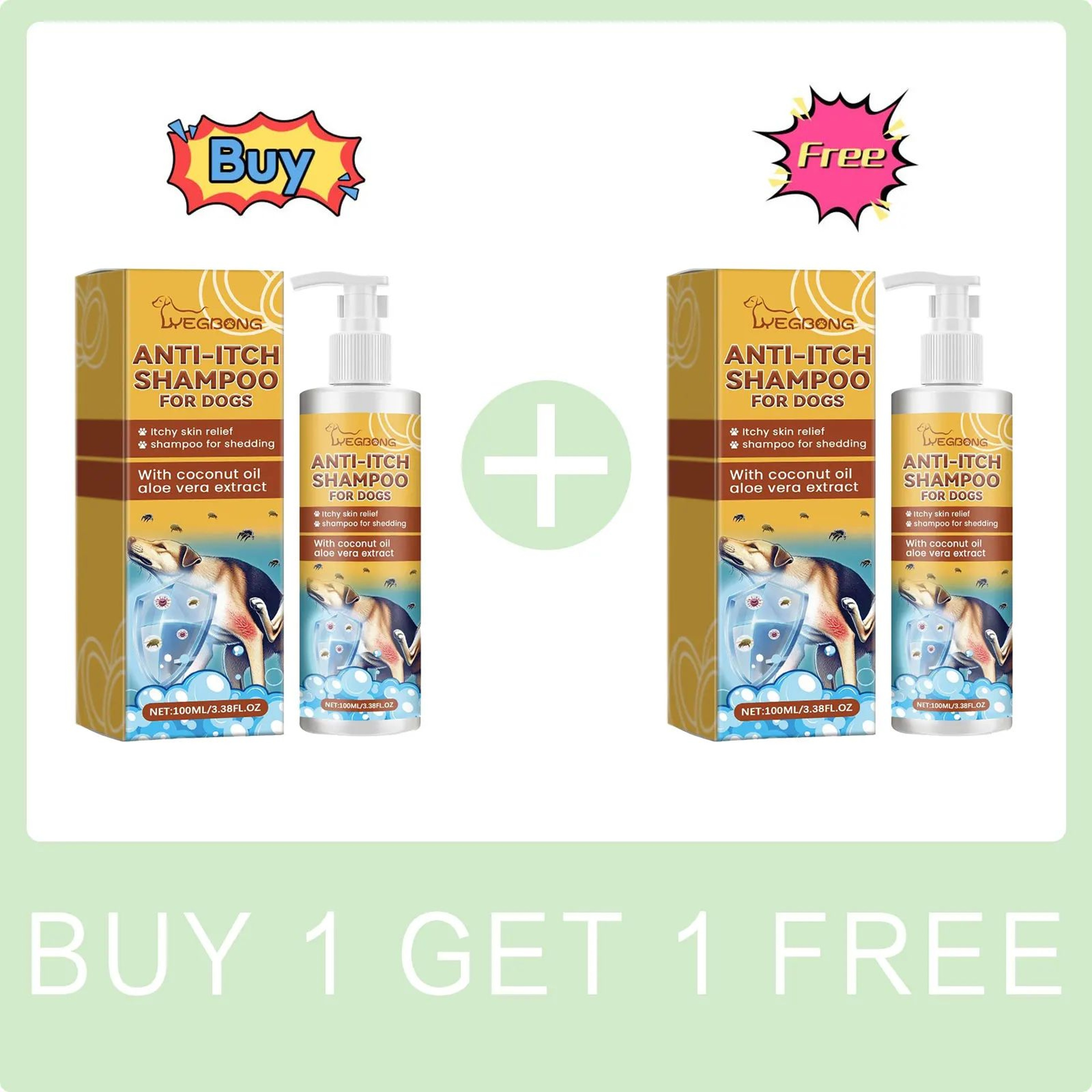 Gentle PH Balanced Dog Shampoo Conditioner Foam For Itchy Sensitive Skin 7