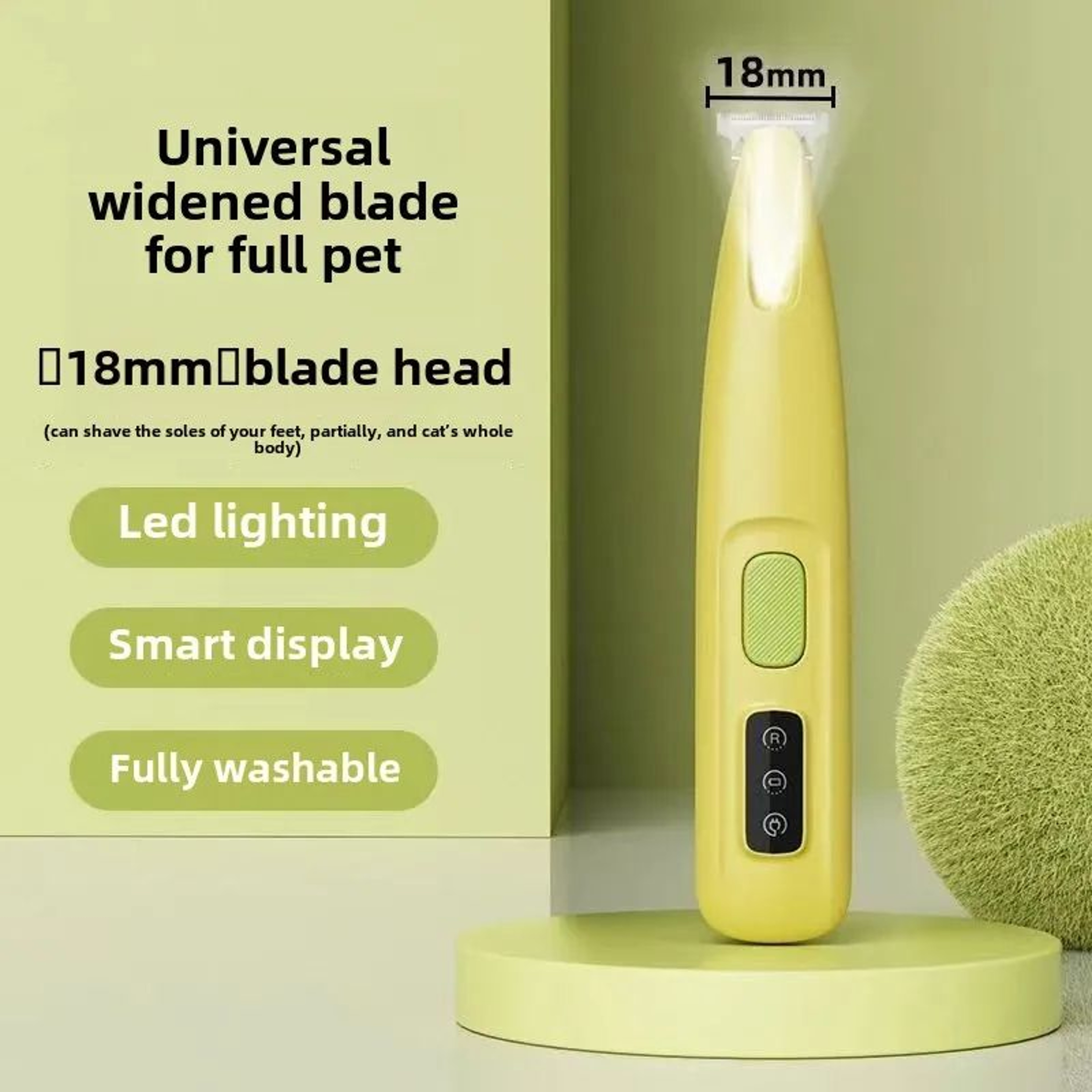 LumiPaws Waterproof Dog Paw Trimmer With LED Light 11
