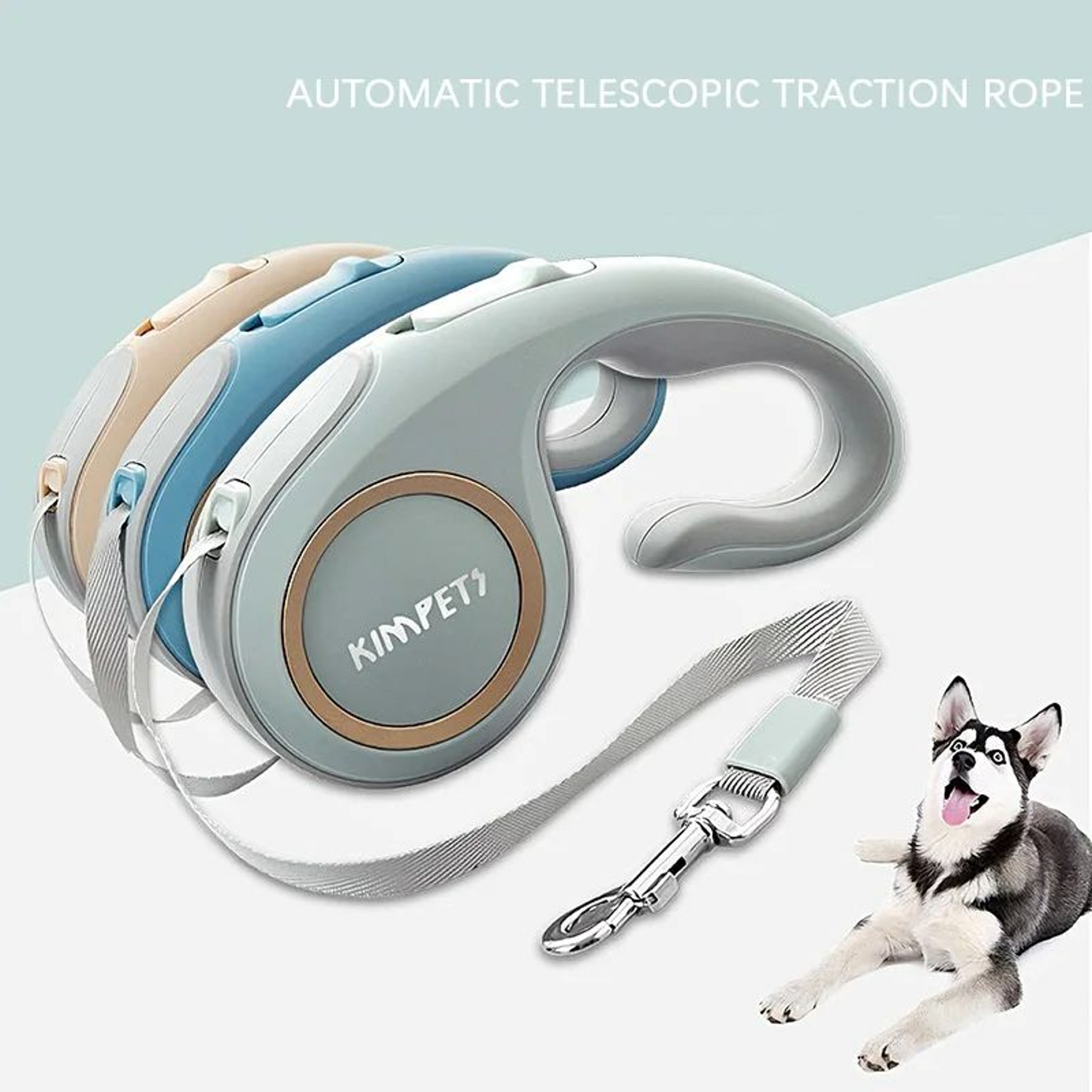 PawGlide Retractable Dog Leash For Small  Medium Dogs 0