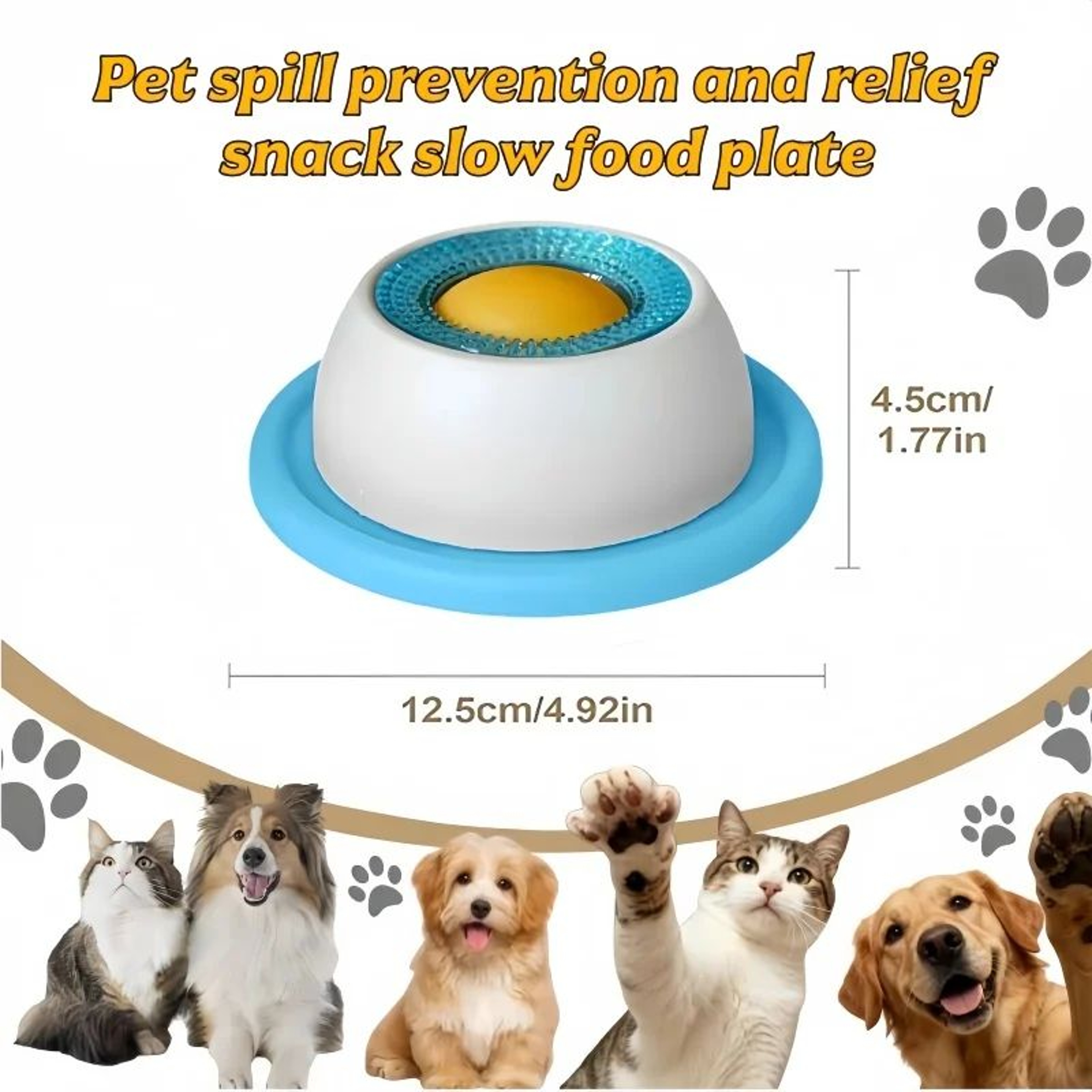 CalmPaws Dog Lick Bowl Slow Feeder for Dogs and Cats – view 7