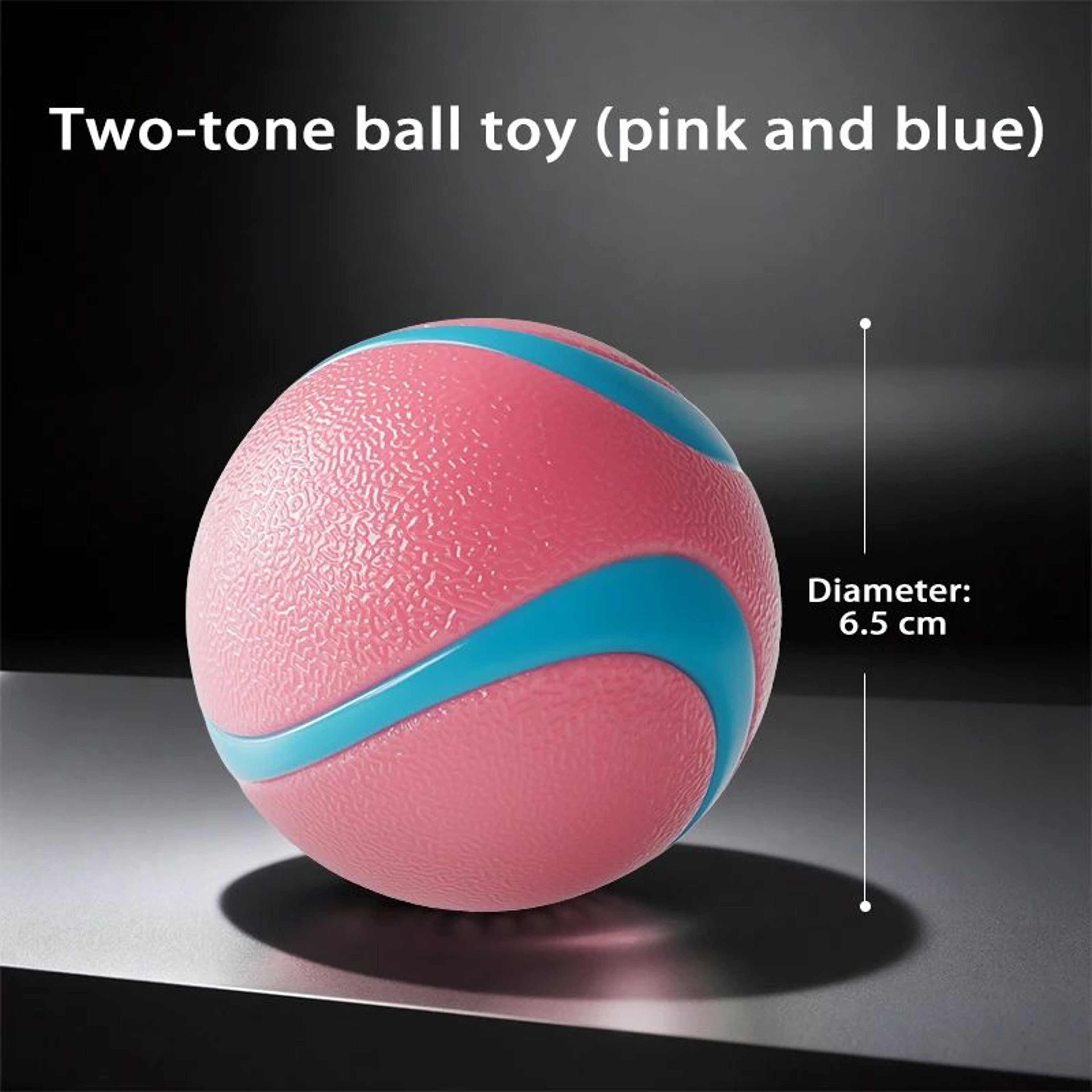 GlowFetch Durable Rubber Dog Ball For Night Play 5