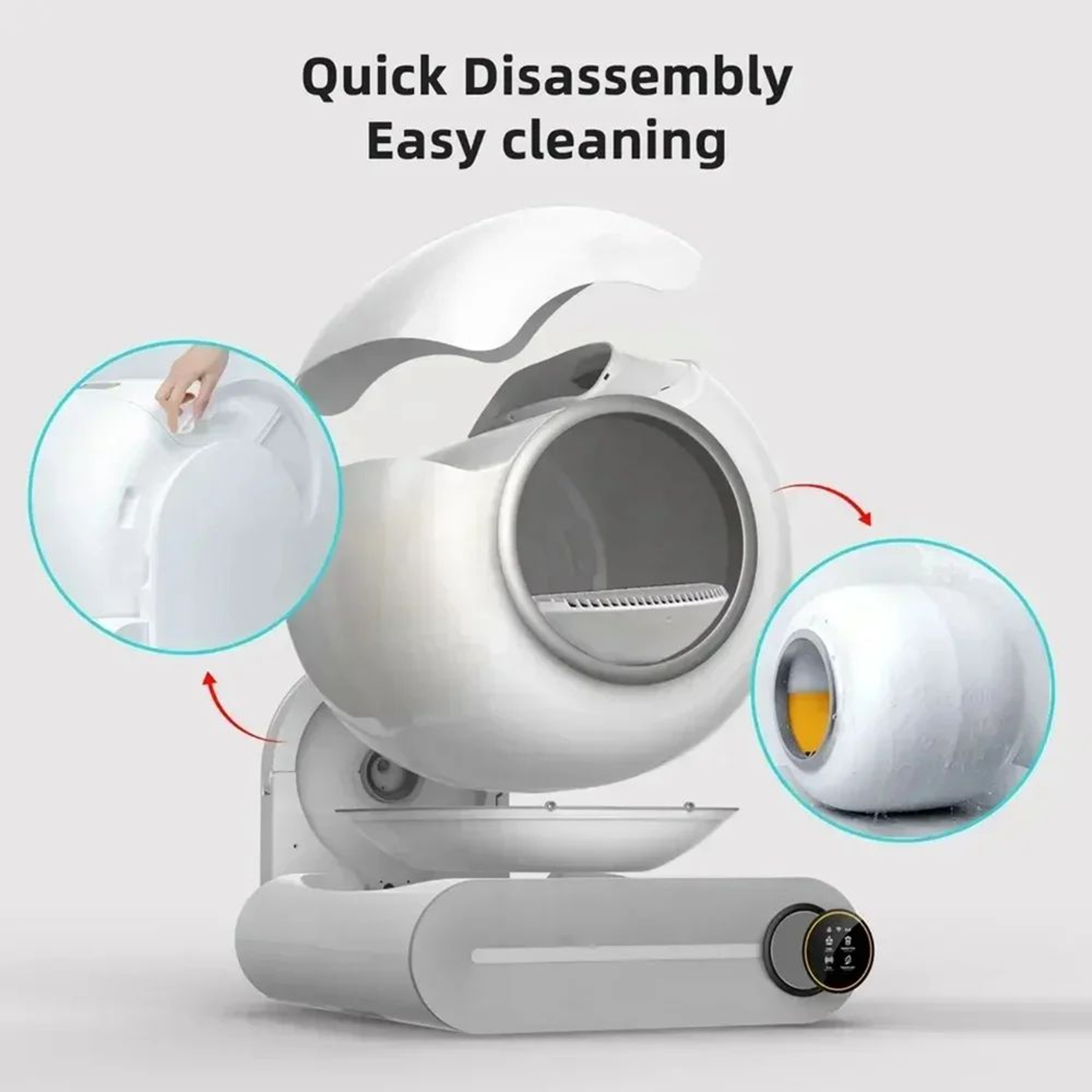 Tonepie SmartClean Pro 65L SelfCleaning Cat Litter Box 1