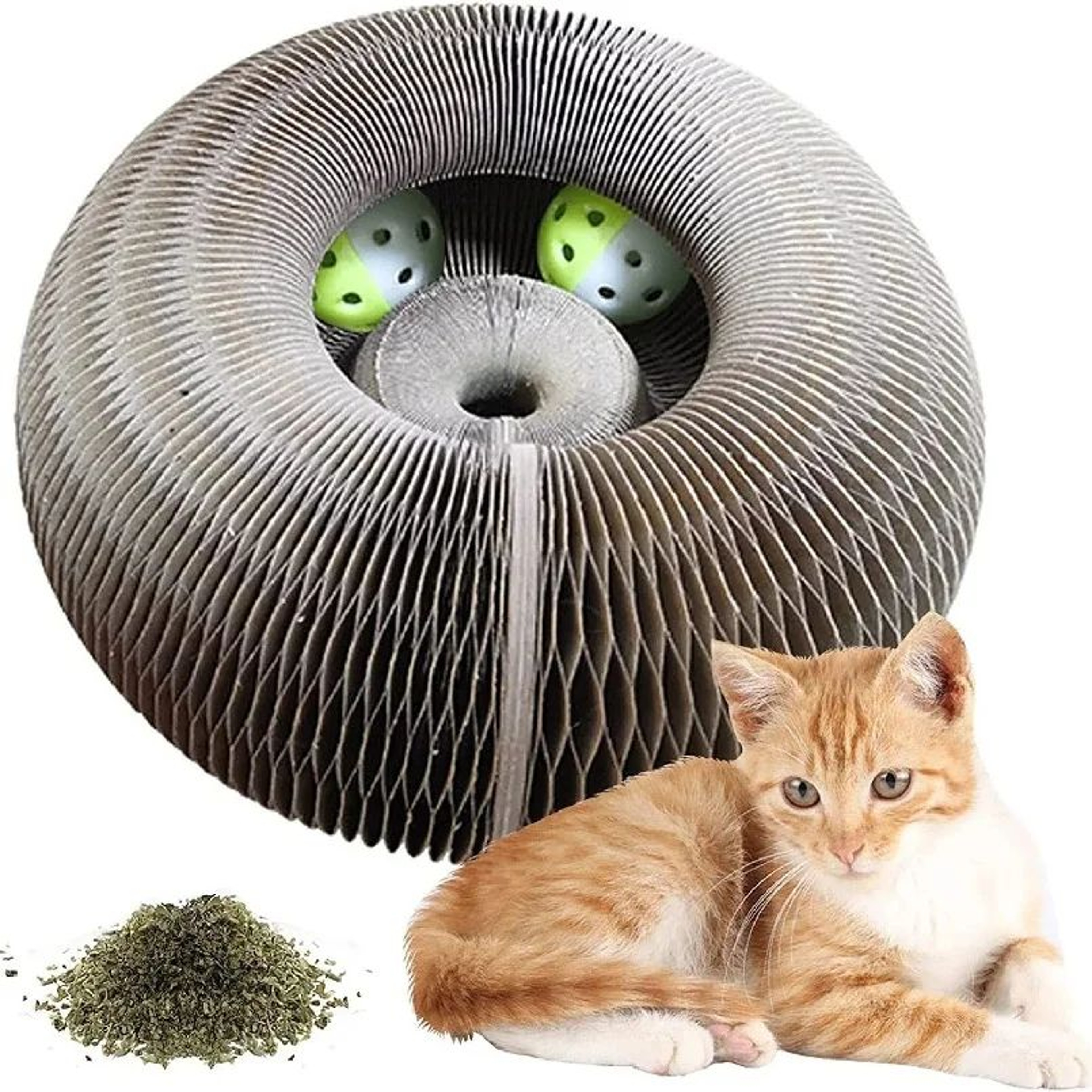 Foldable Magic Organ Cat Scratching Board And Cat Scratcher Bed 4