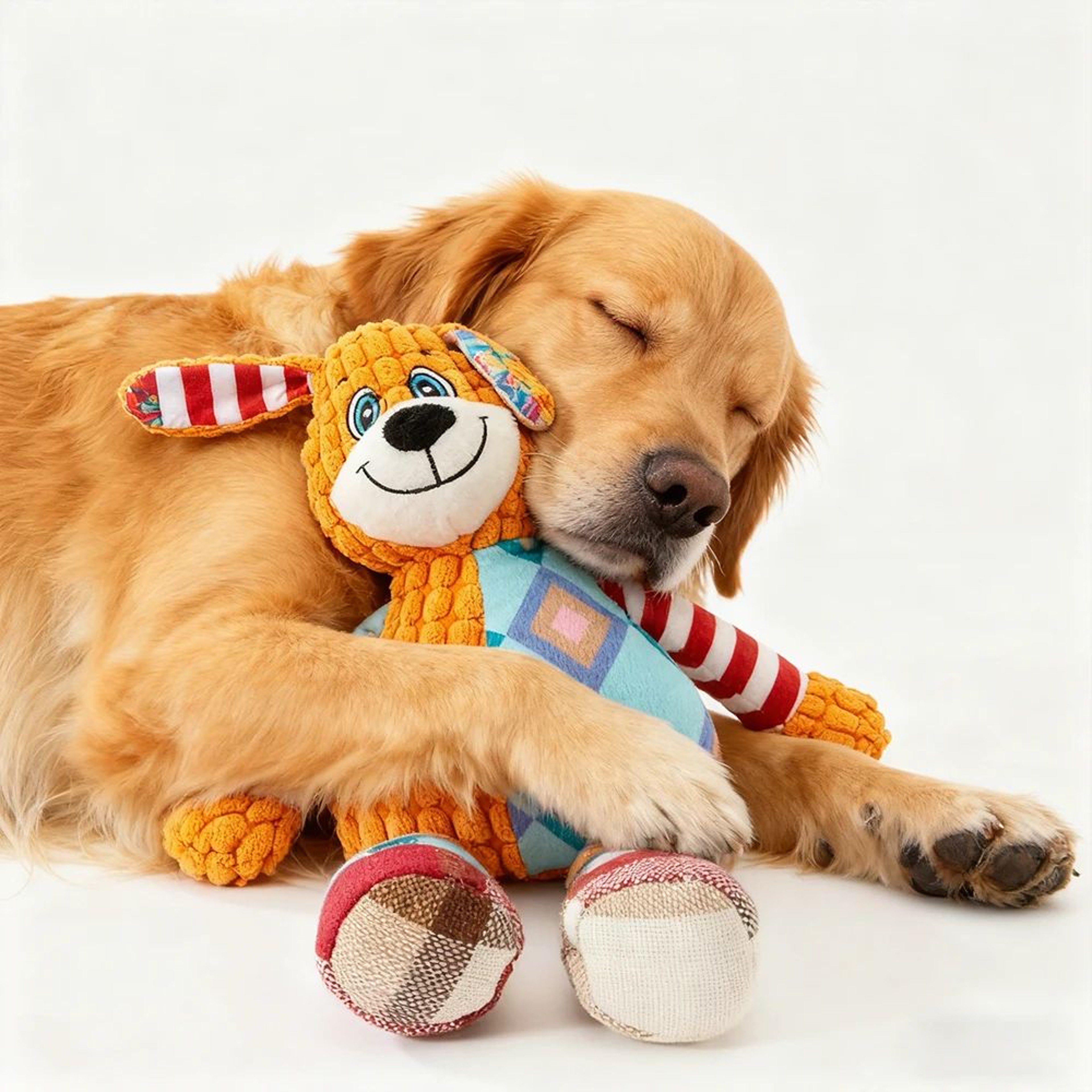 Interactive Plush Squeaky Chew Toy For Dogs And Cats 2