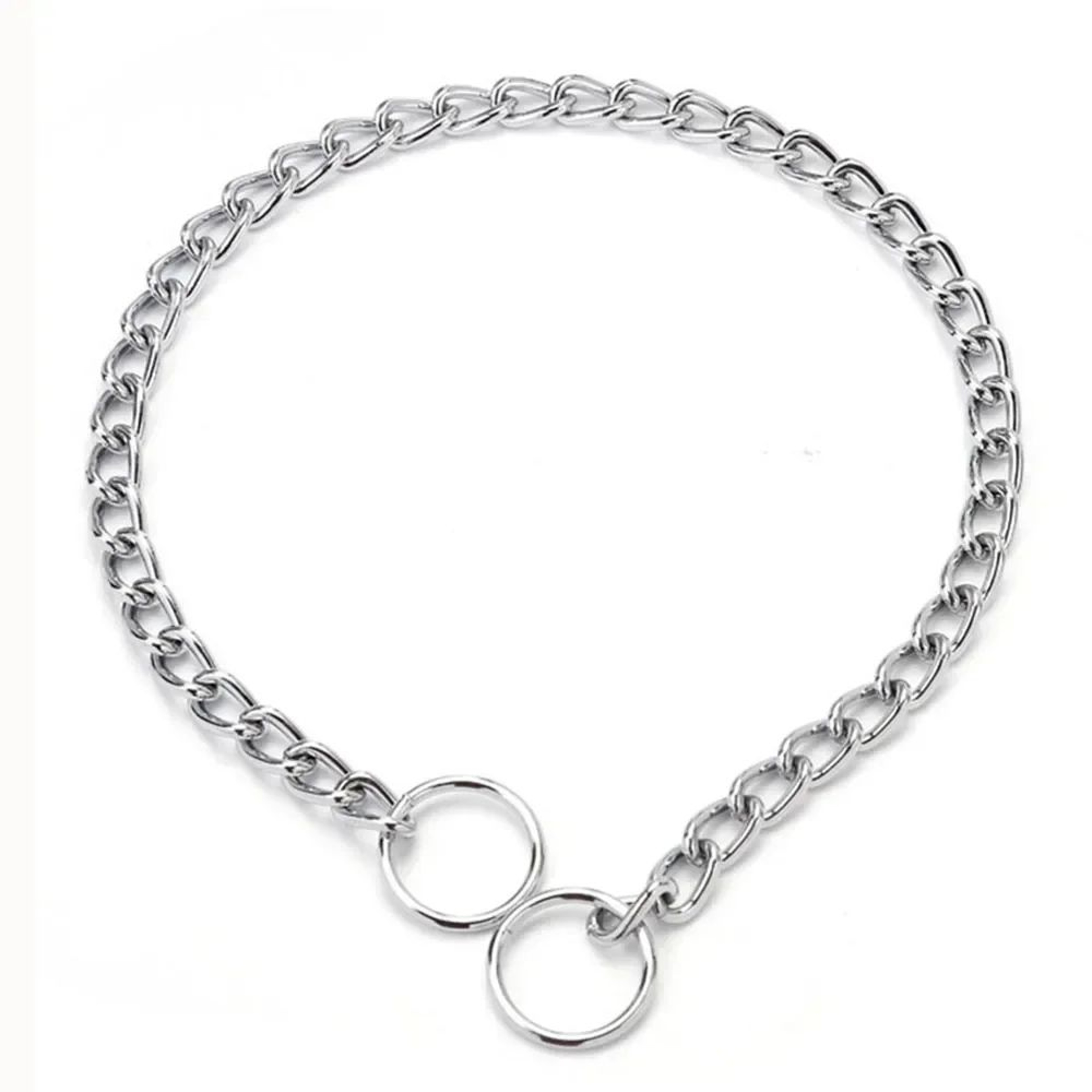Stainless Steel Adjustable Dog Training Chain Collar 3