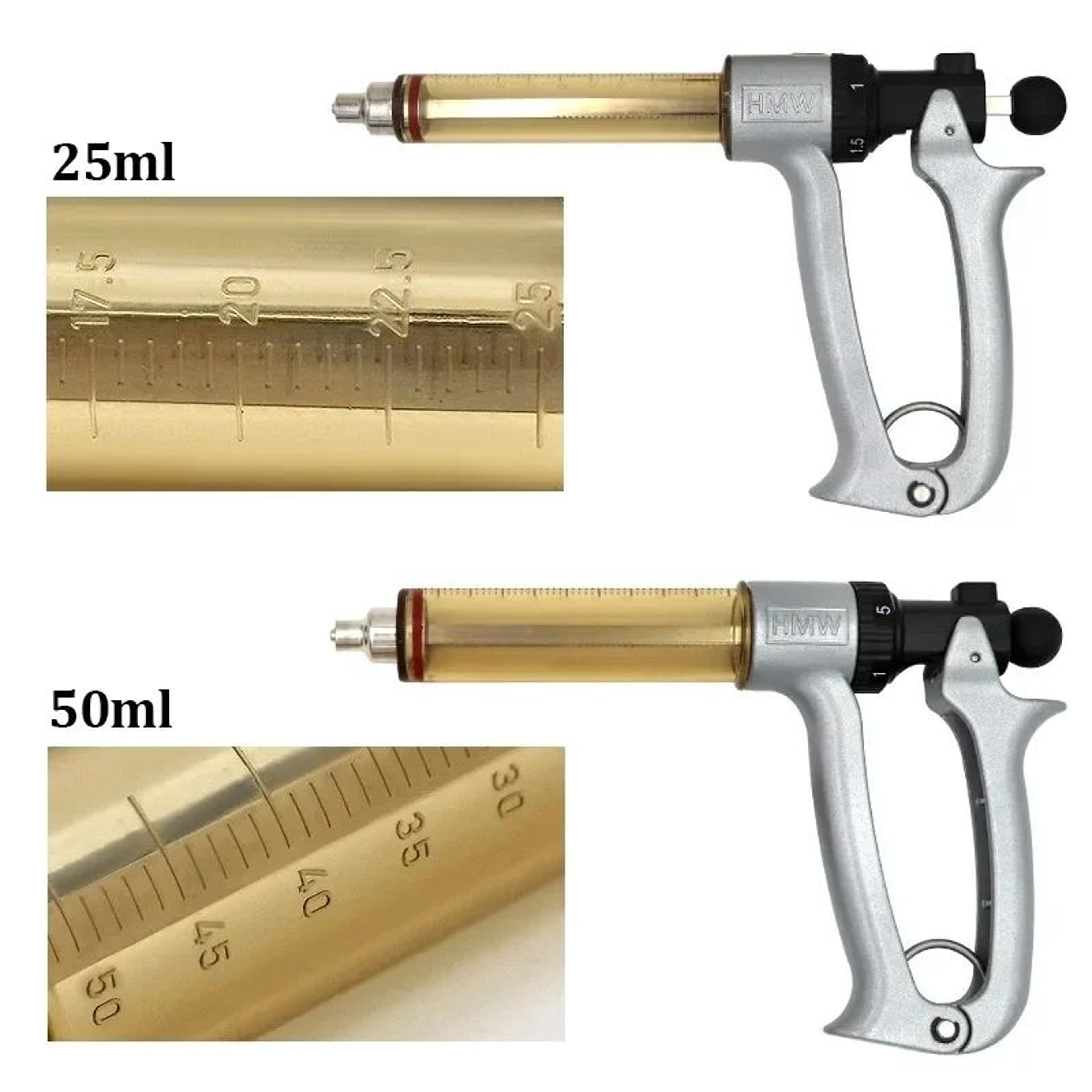 Adjustable Veterinary Continuous Syringe For Livestock Vaccination 1