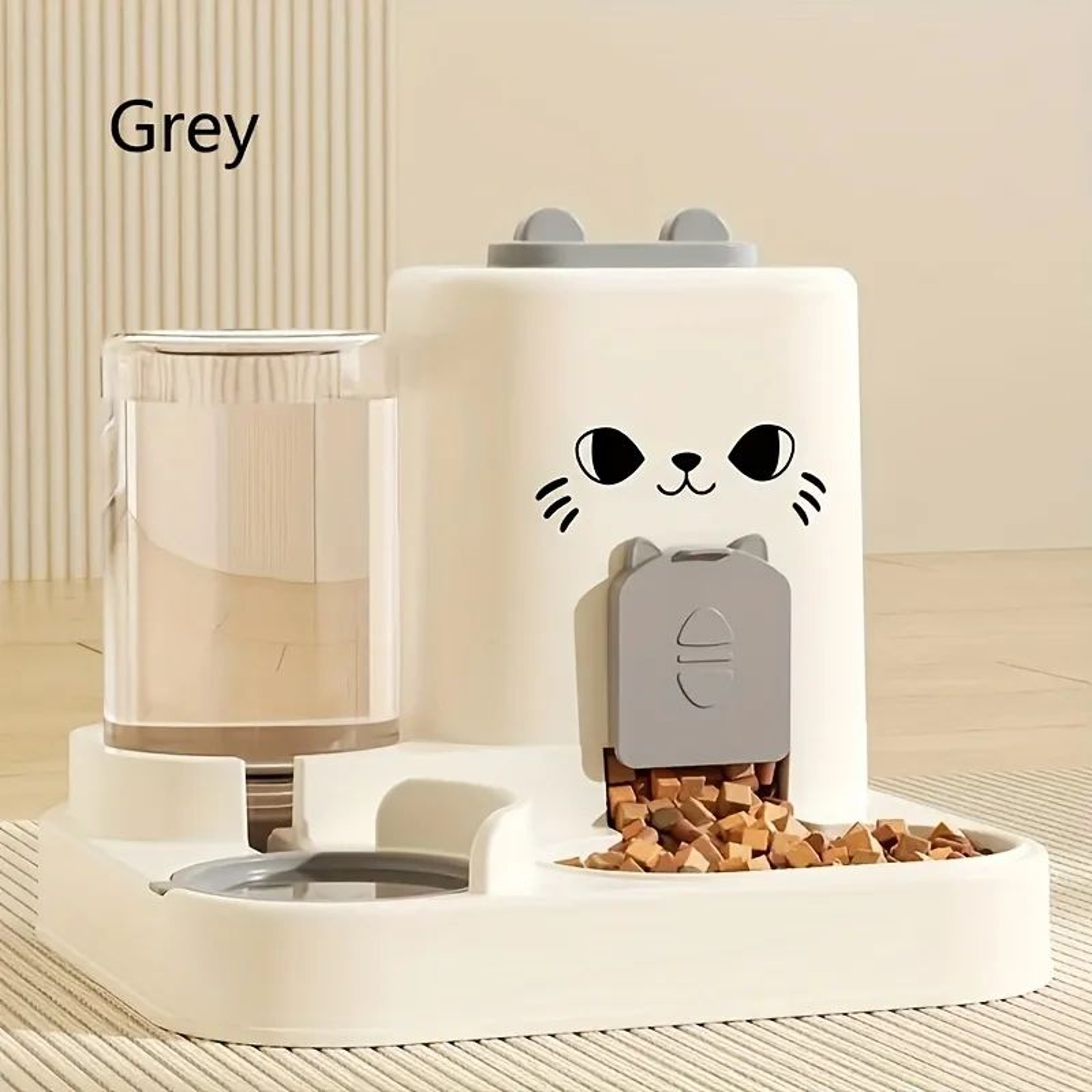 Large Capacity Pet Feeder With Automatic Water Dispenser 7