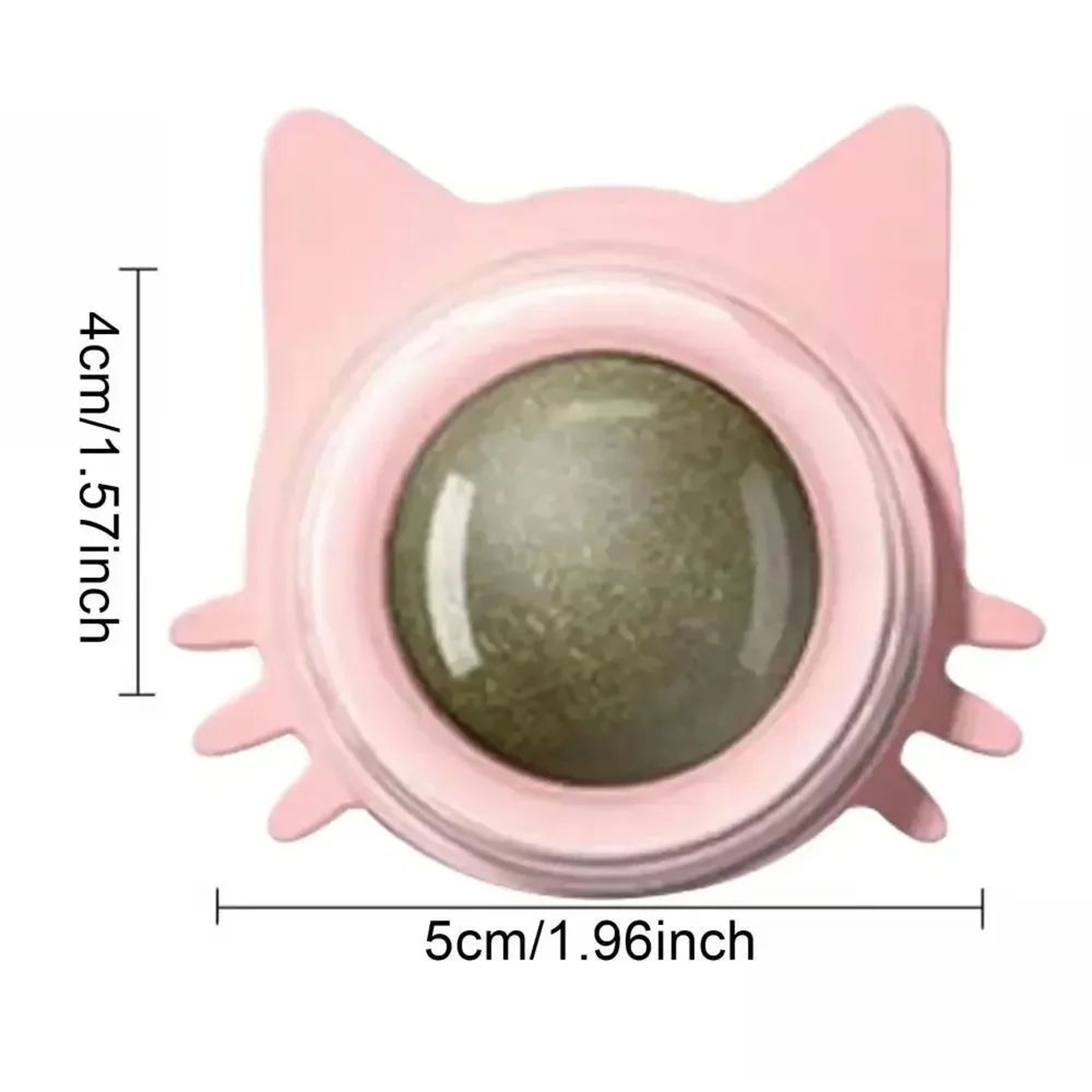 CalmPaw Rotating Catnip Wall Toy For Cats  Interactive Catnip Toy  Healthy Dental Treat 5