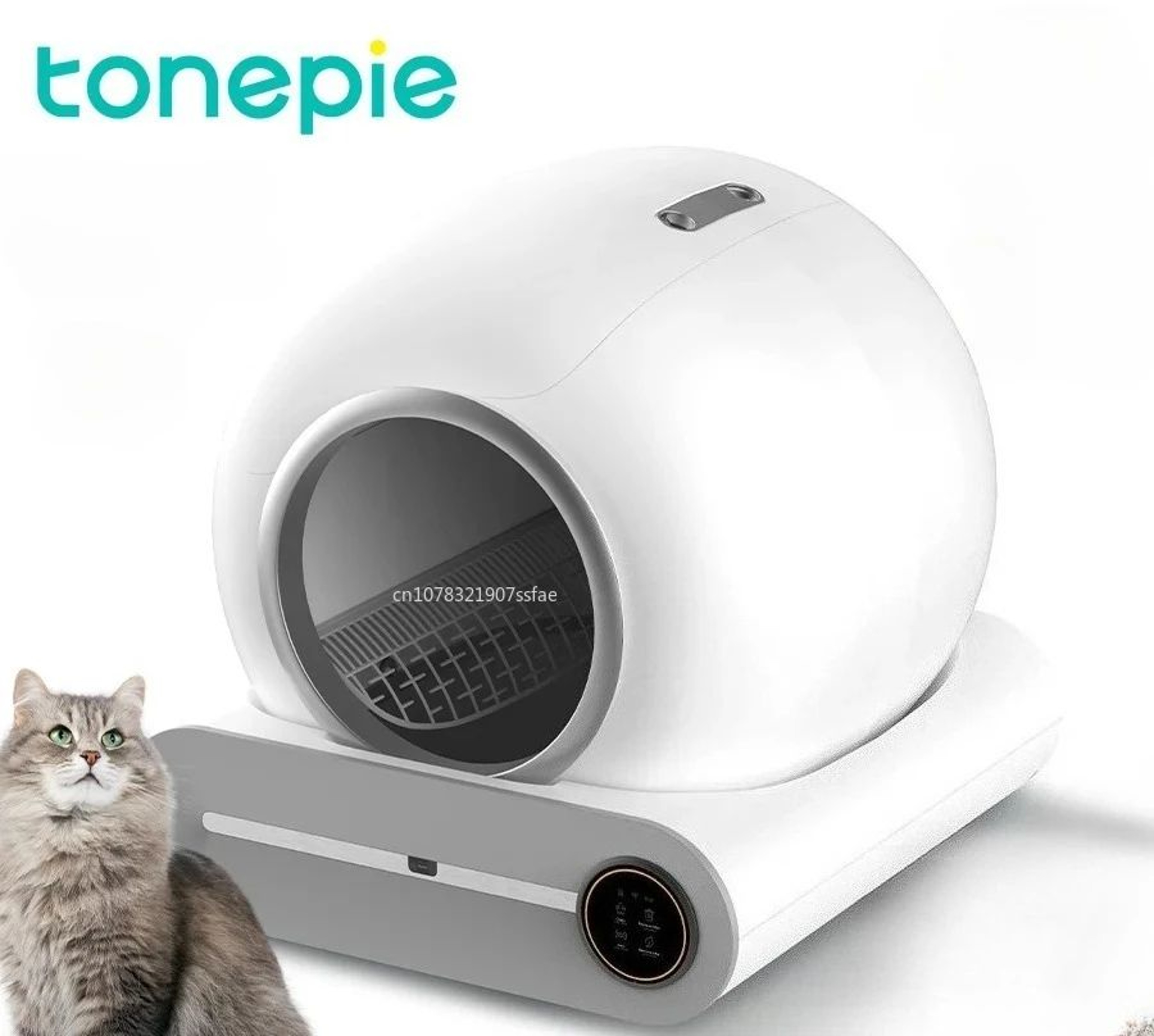 Tonepie TiPro Waterproof Cat Litter Mat  Reusable Oxford Cloth Liner For Automatic Cat Litter Boxes 4